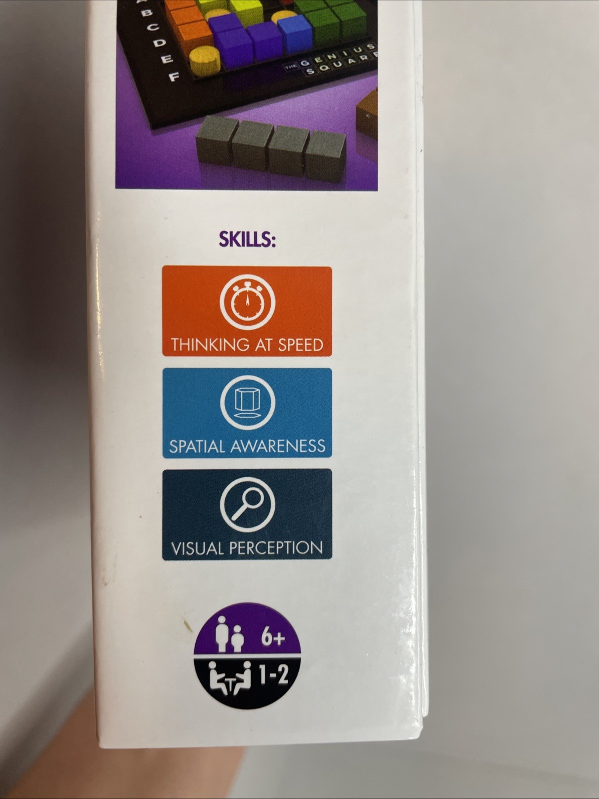 The Genius Square STEM Puzzle Game The Happy Puzzle Company 2019 Age 6+ 1-2 Play