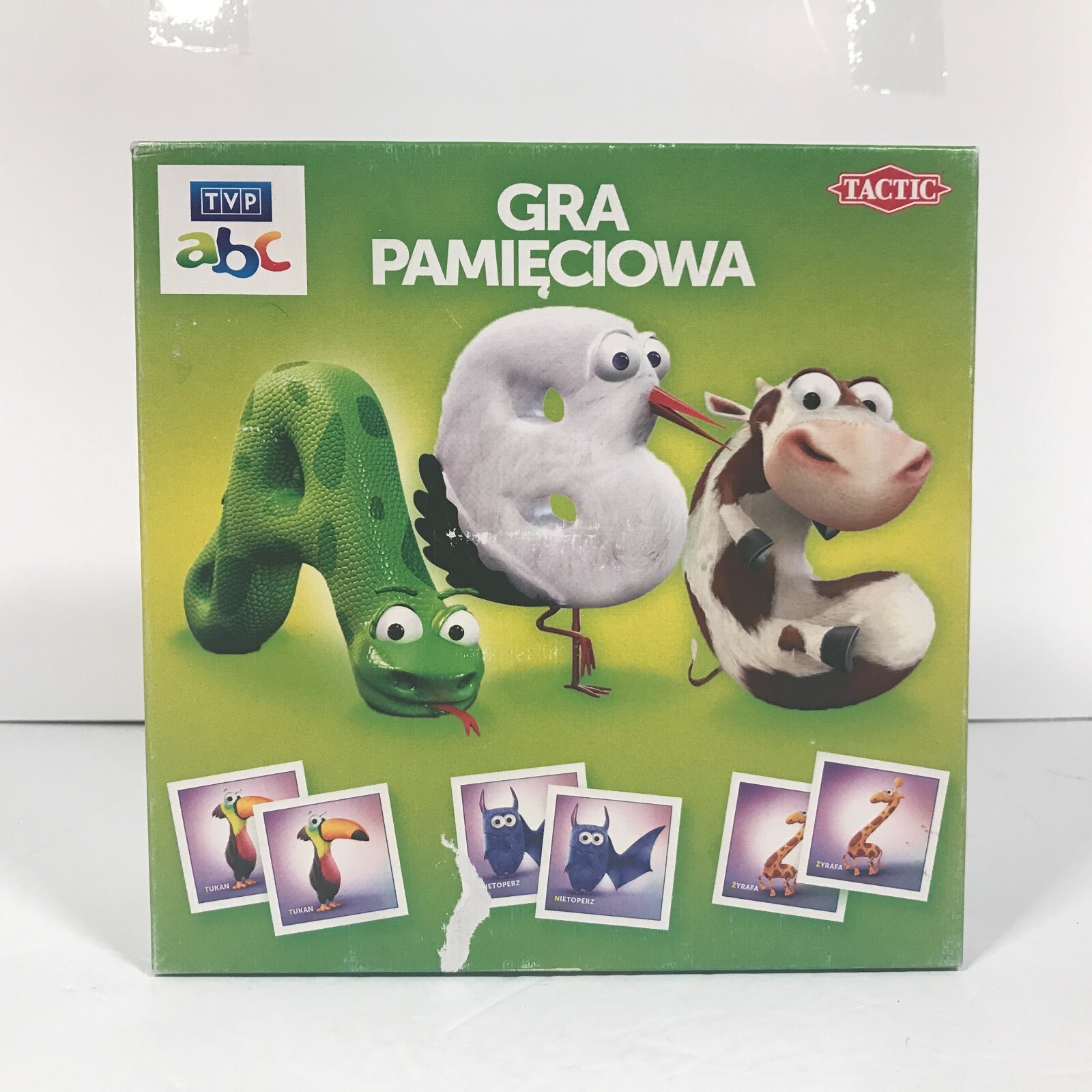 Lot Of 3 Polish Language Gra Pamieciowa Matching Games ABC Ortografia ch?h u?o