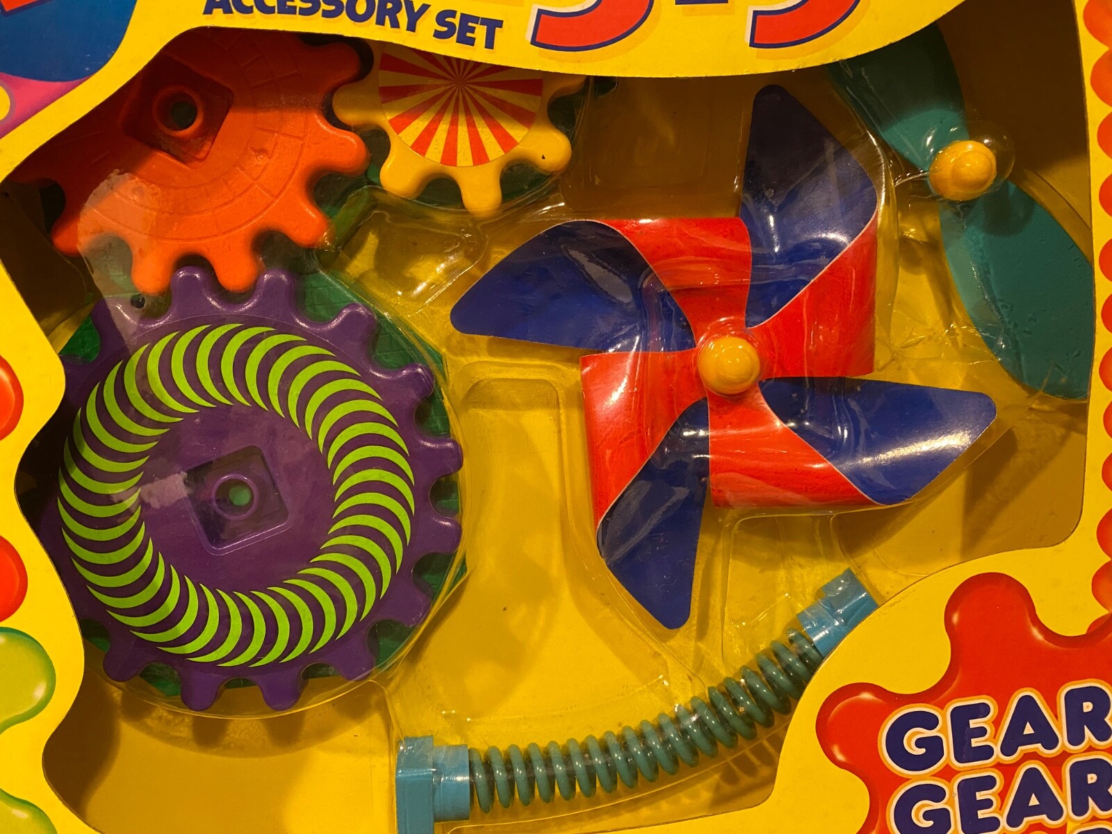Gears! Gears! Gears! Whirligigs ACCESSORY SET Stem Toy Teach Vintage LER9172