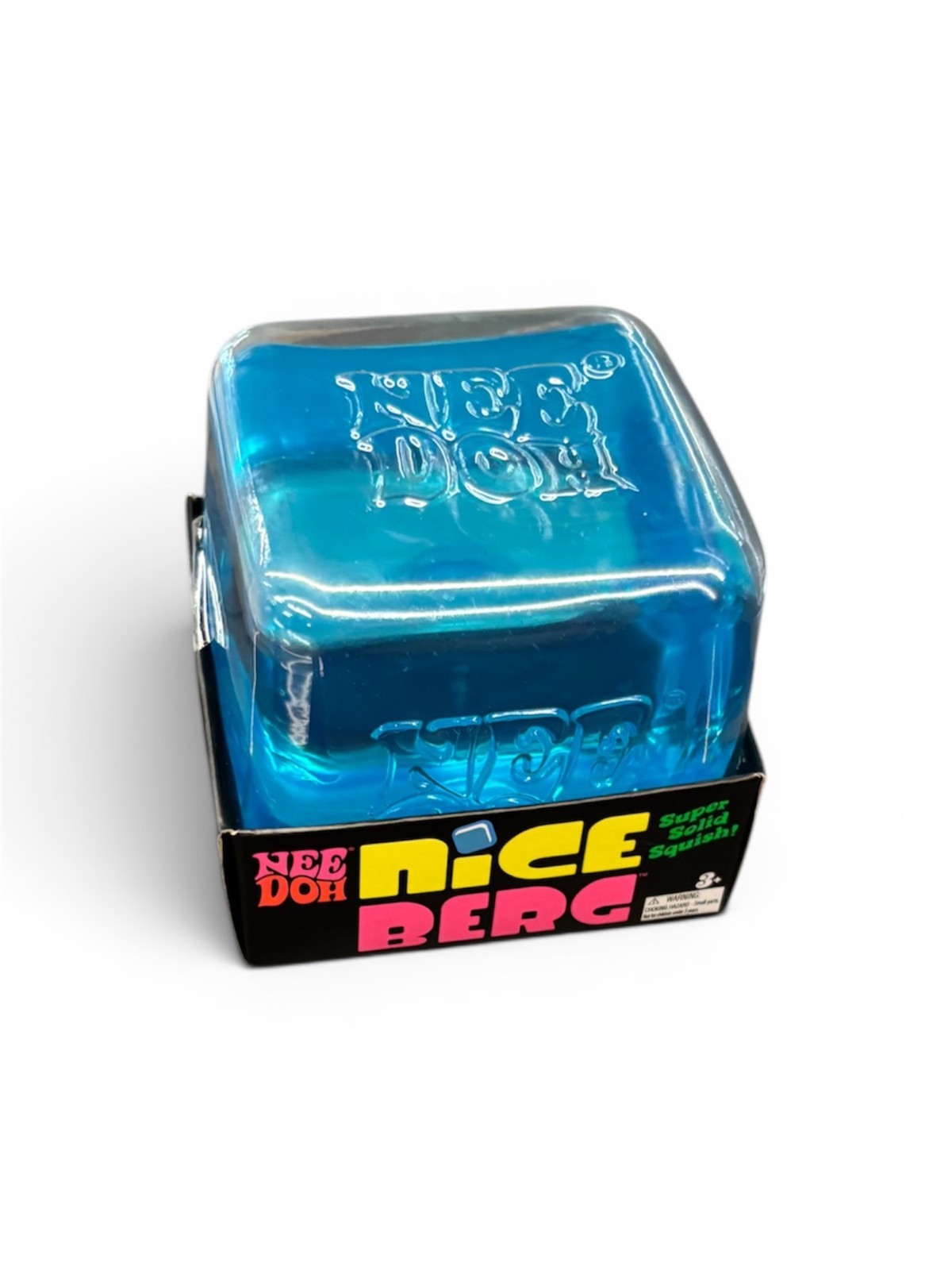 Viral Nee Doh Nice Berg Blue Giant Squishy Toy
