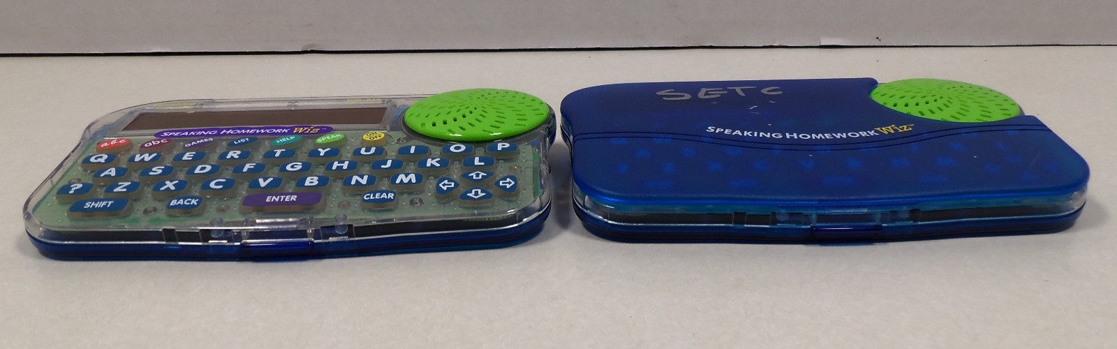 Lot of 2 Franklin Speaking Homework Wiz KID-240 Handheld Computer Homework Help