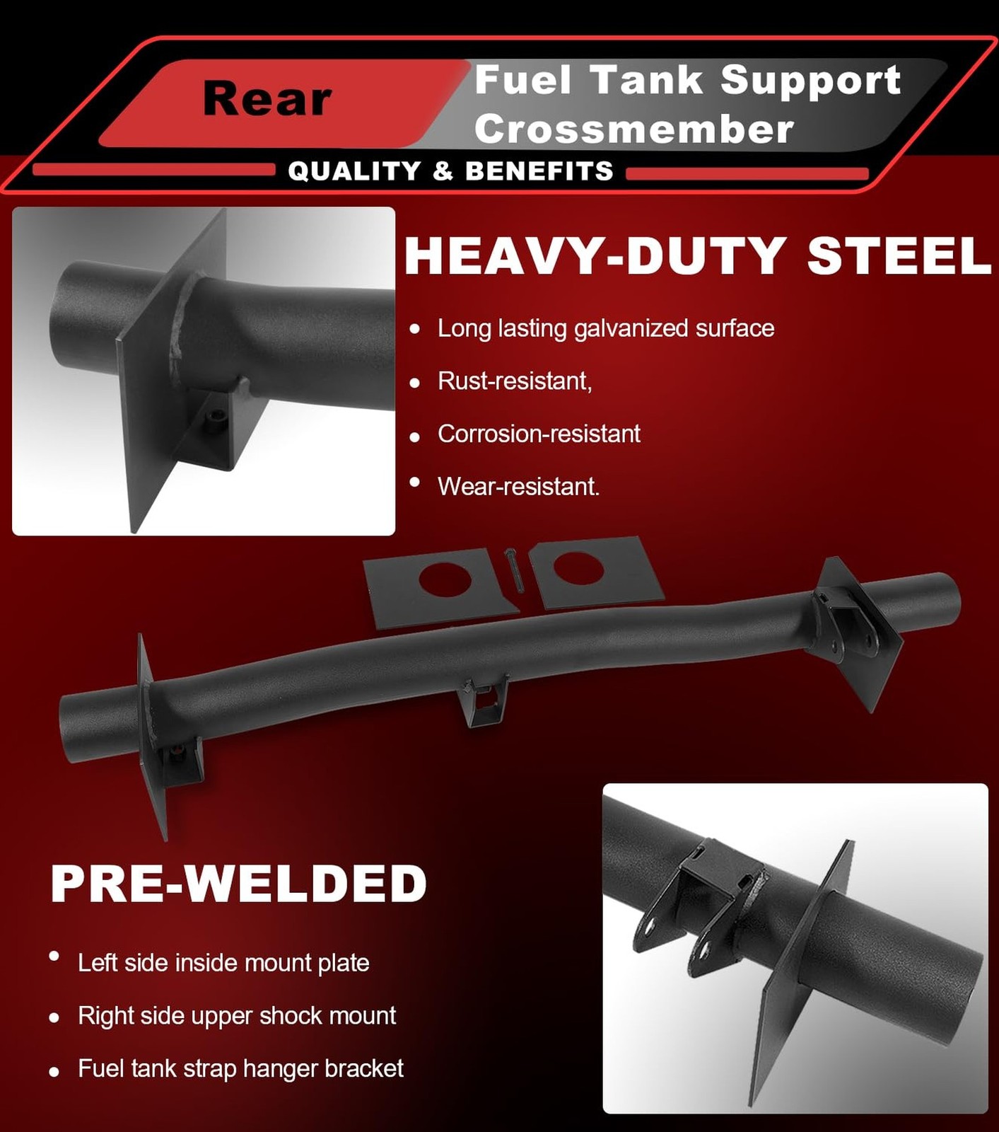 Rear Fuel Tank Support Crossmember Fit for 1999-2006 Chevy Silverado and GMC …