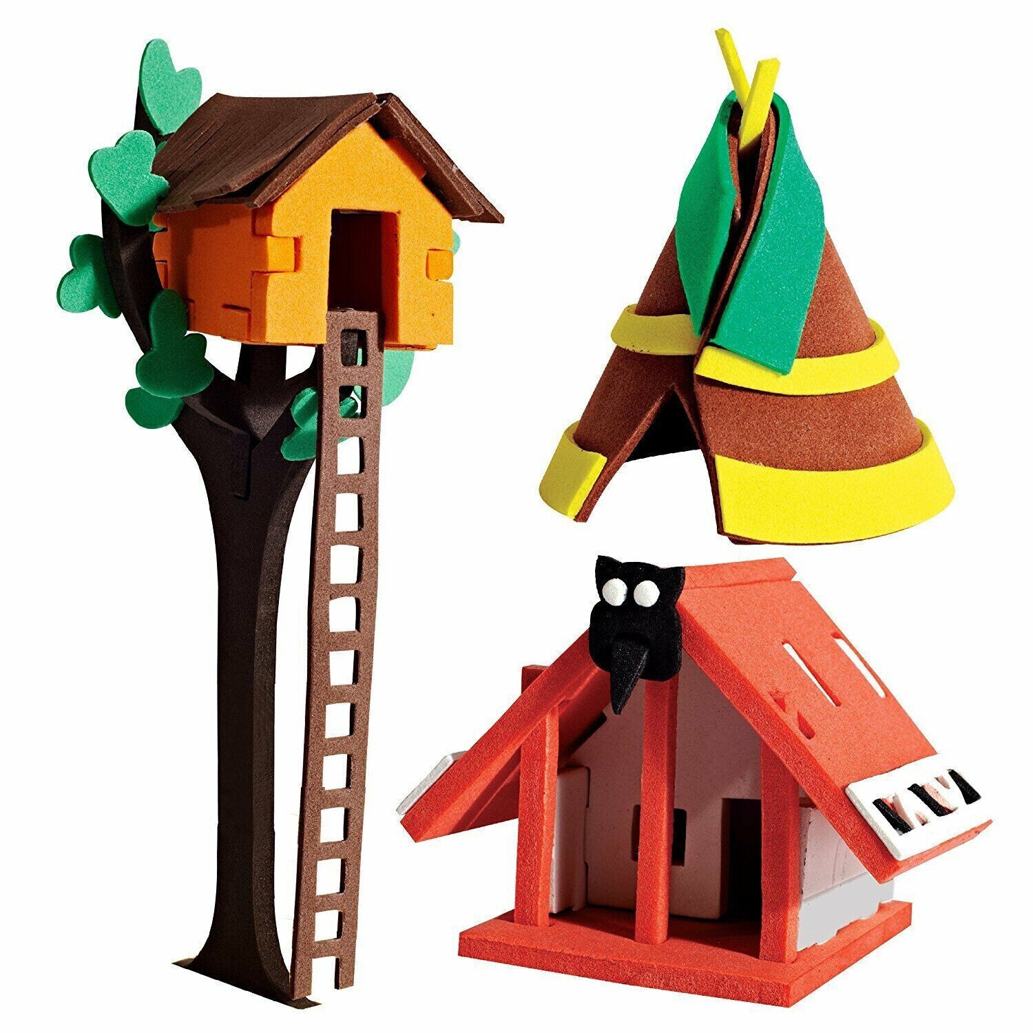 Educational Toy And 3D Puzzle (Worldwide: Houses on The Map)( 5+Yrs )