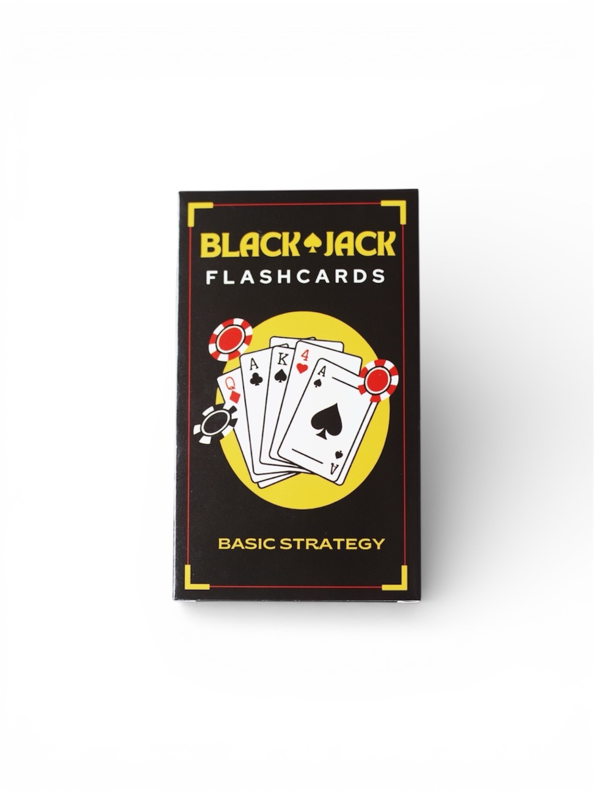 Blackjack Basic Strategy Flashcards for Beginners Casino Game Learning Cards NEW
