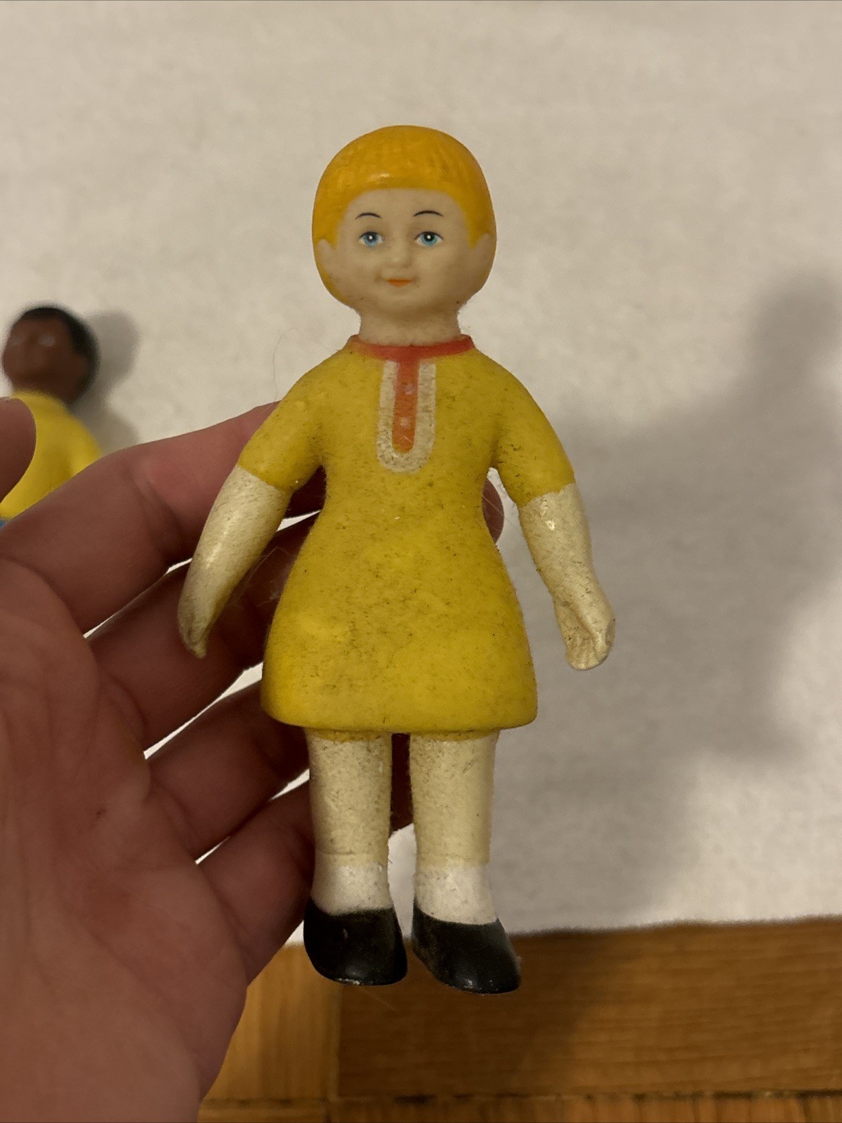 VTG 70’s Set Of 3 Marvel Education Family Dolls African American & Caucasian