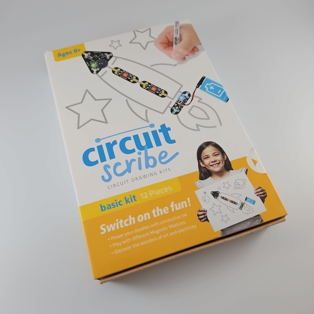 👍 Circuit Scribe Basic Kit –Conductive Ink Pen, Kids DIY