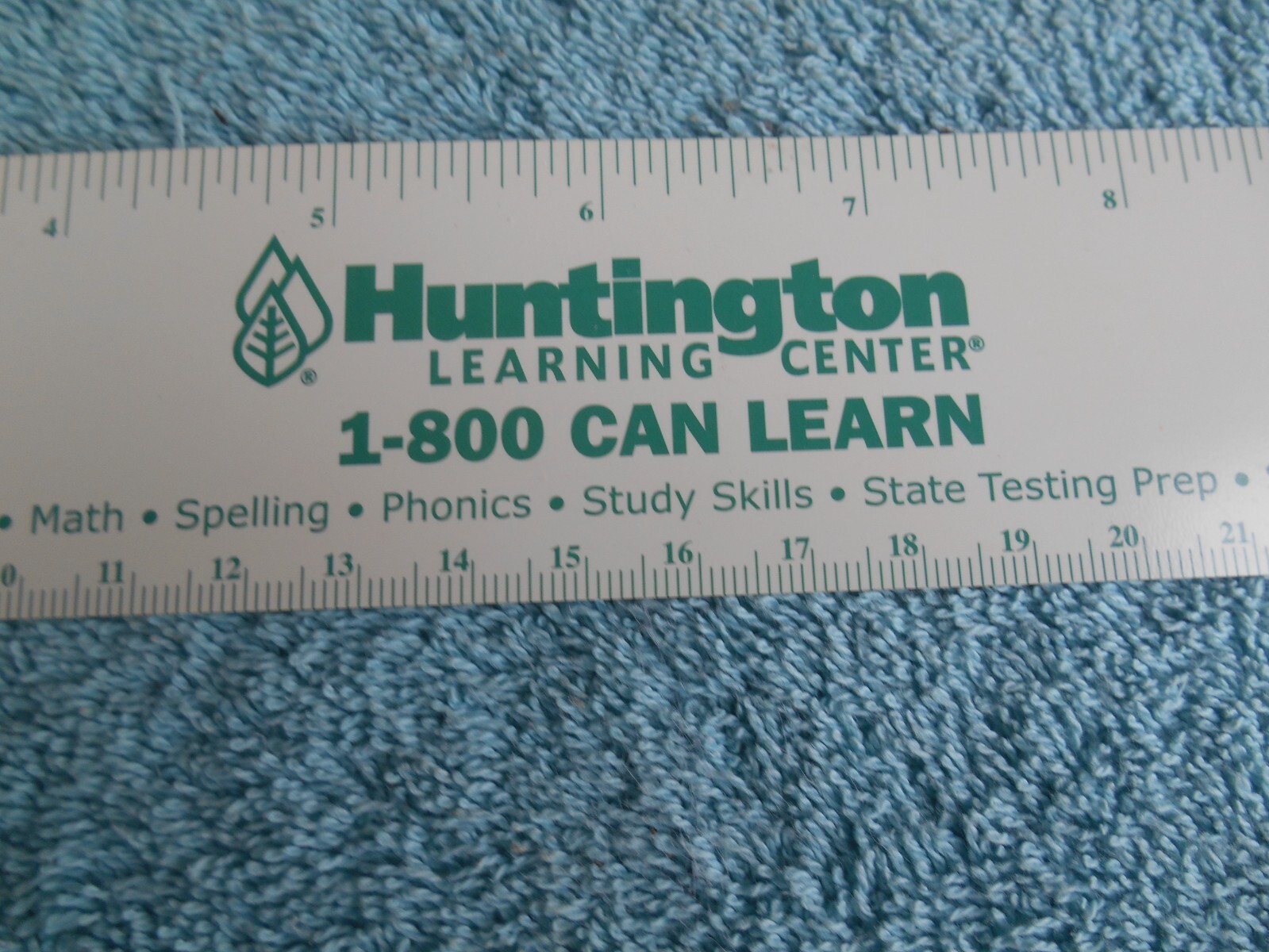 HUNTINGTON LEARNING CENTER PRESIDENTS OF OUR COUNTRY 12 INCH PLASTIC RULER