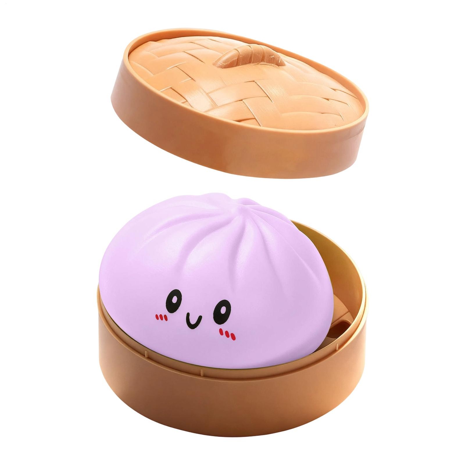 Giant Glitter Dumpling Steamed Bun Dumpling Toy SoftAdorable Squeezing Toy
