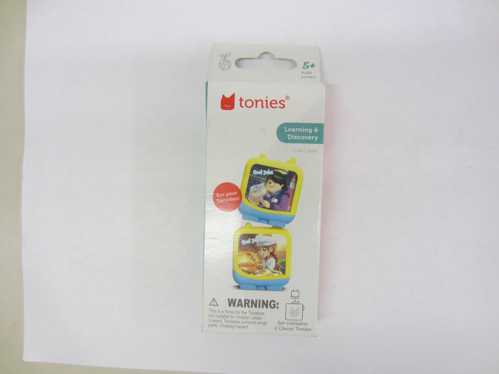 Tonies Learning & Discovery COOL JOBS NEW For Toniebox Defying Gravity/Pizza