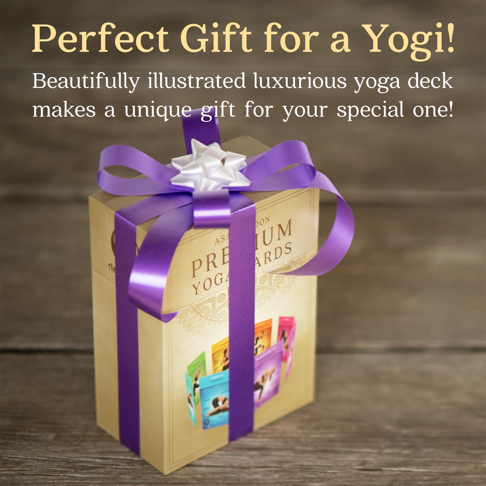 Premium Yoga Cards – Deck with Over 120 Yoga Poses – Yoga Sequencing Deck wit…