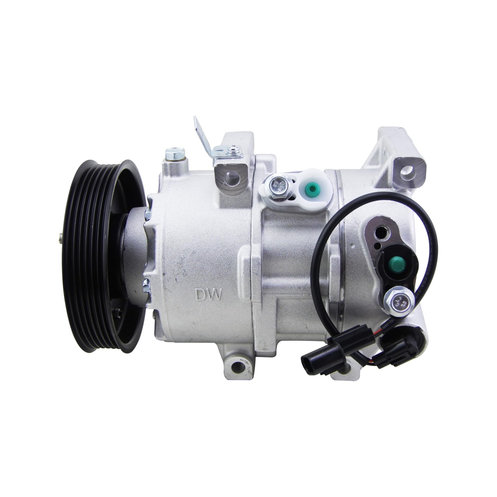 AC Compressor with A/C Clutch compatible with Hyundai Accent For Kia Rio Air …