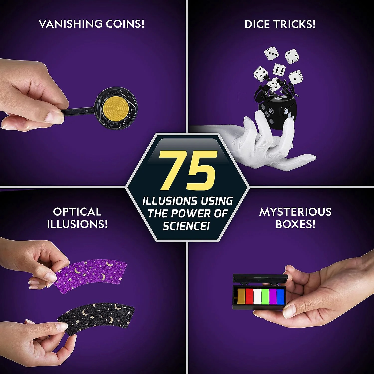 National Geographic Mega Magic Set – Over 75 Magic Tricks for Kids