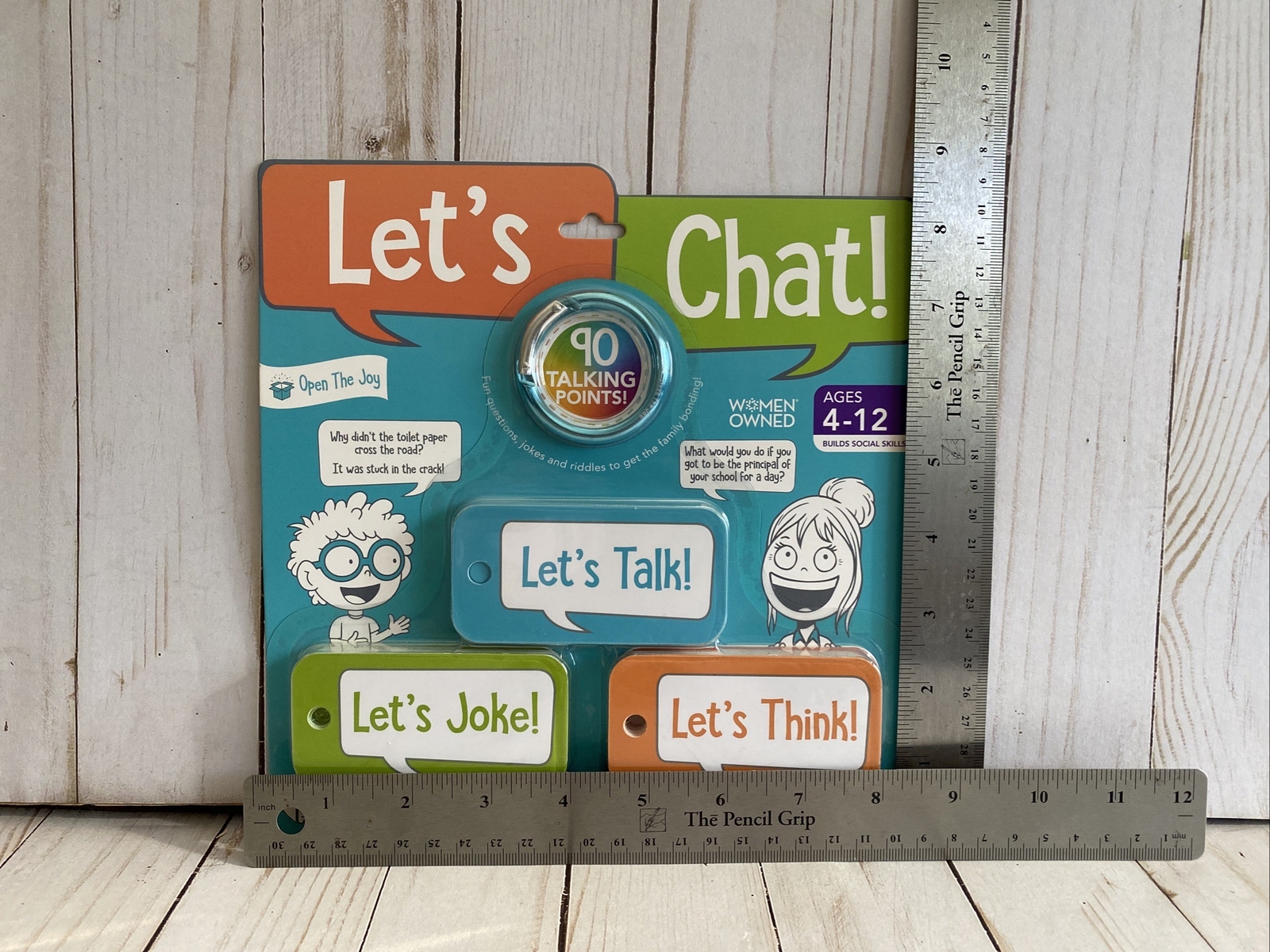 Let’s Chat 90 Talking Points Cards Builds Social Skills + Emotional Intelligence