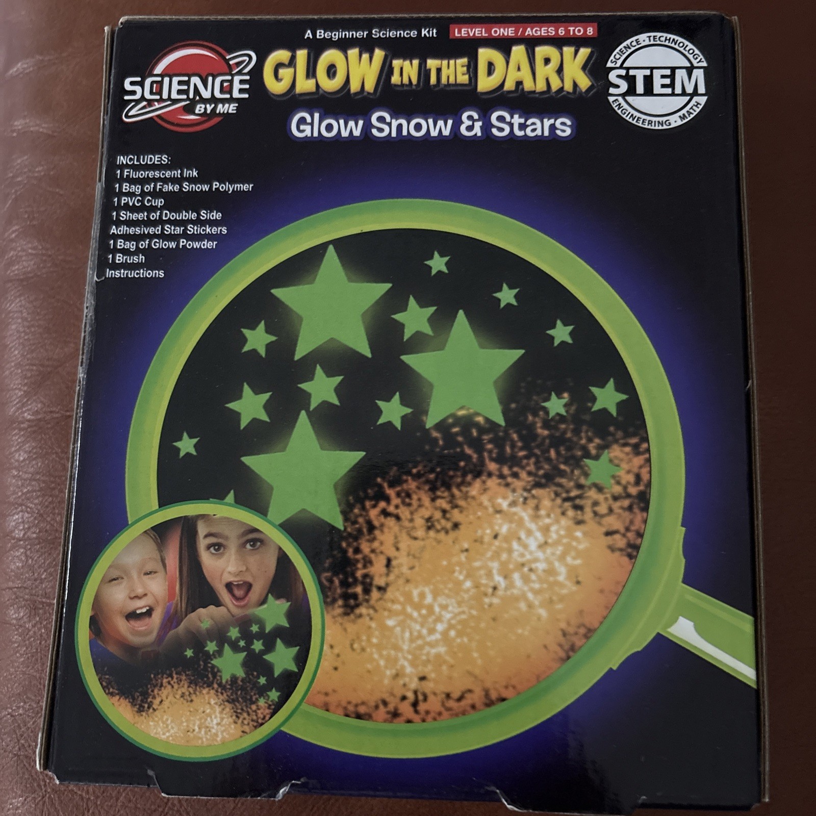 STEM Glow In The Dark Snow and Stars | Science By Me | Creative Kids Kit