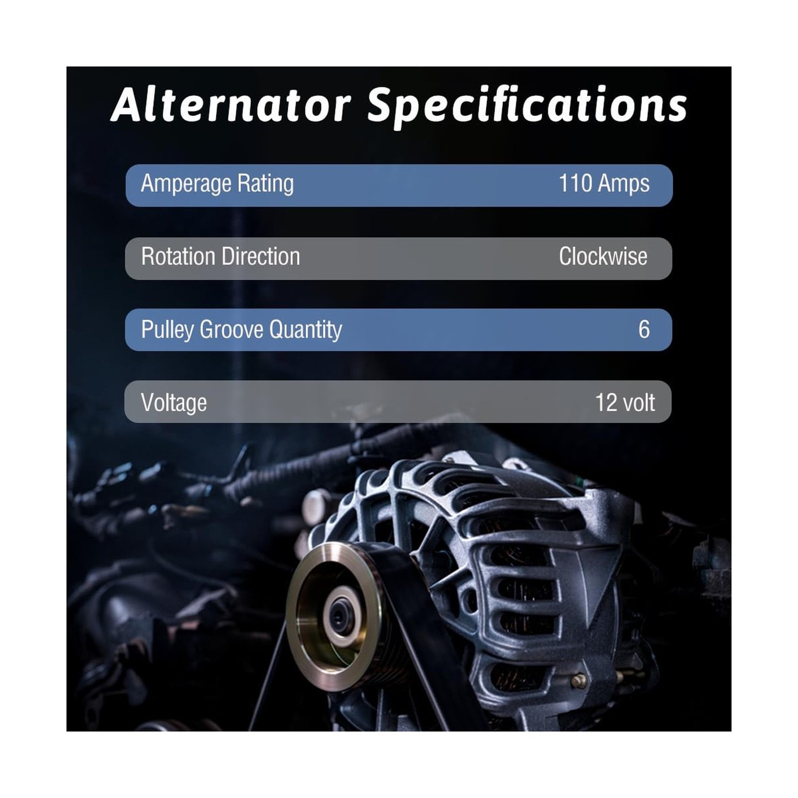 Alternator Replacement 23100-3TA1A Compatible with Nissan Altima 2013-2018 2….