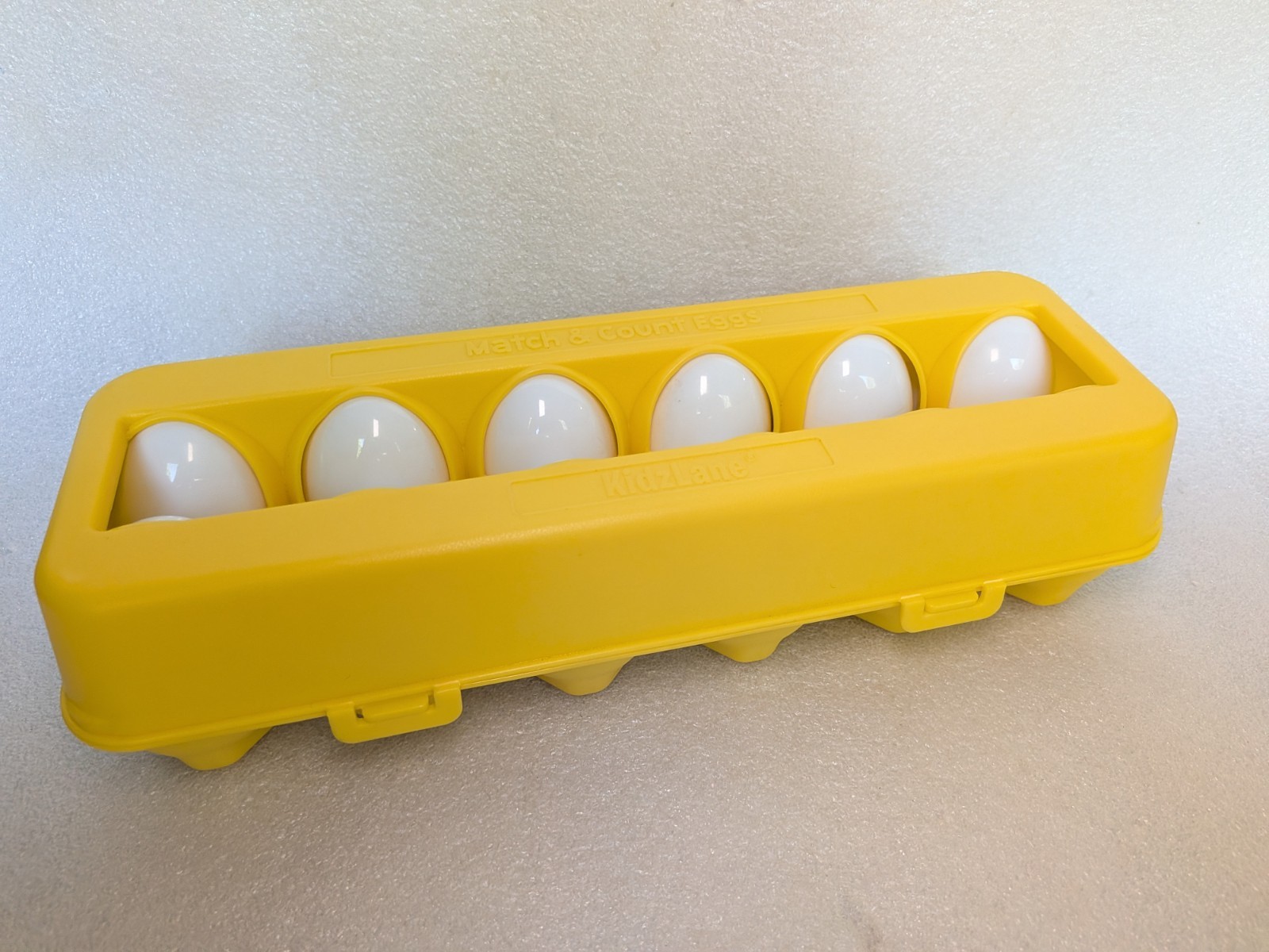 KIDZLANE Count & Match Egg Set Learning Toys Preschool Textured Complete