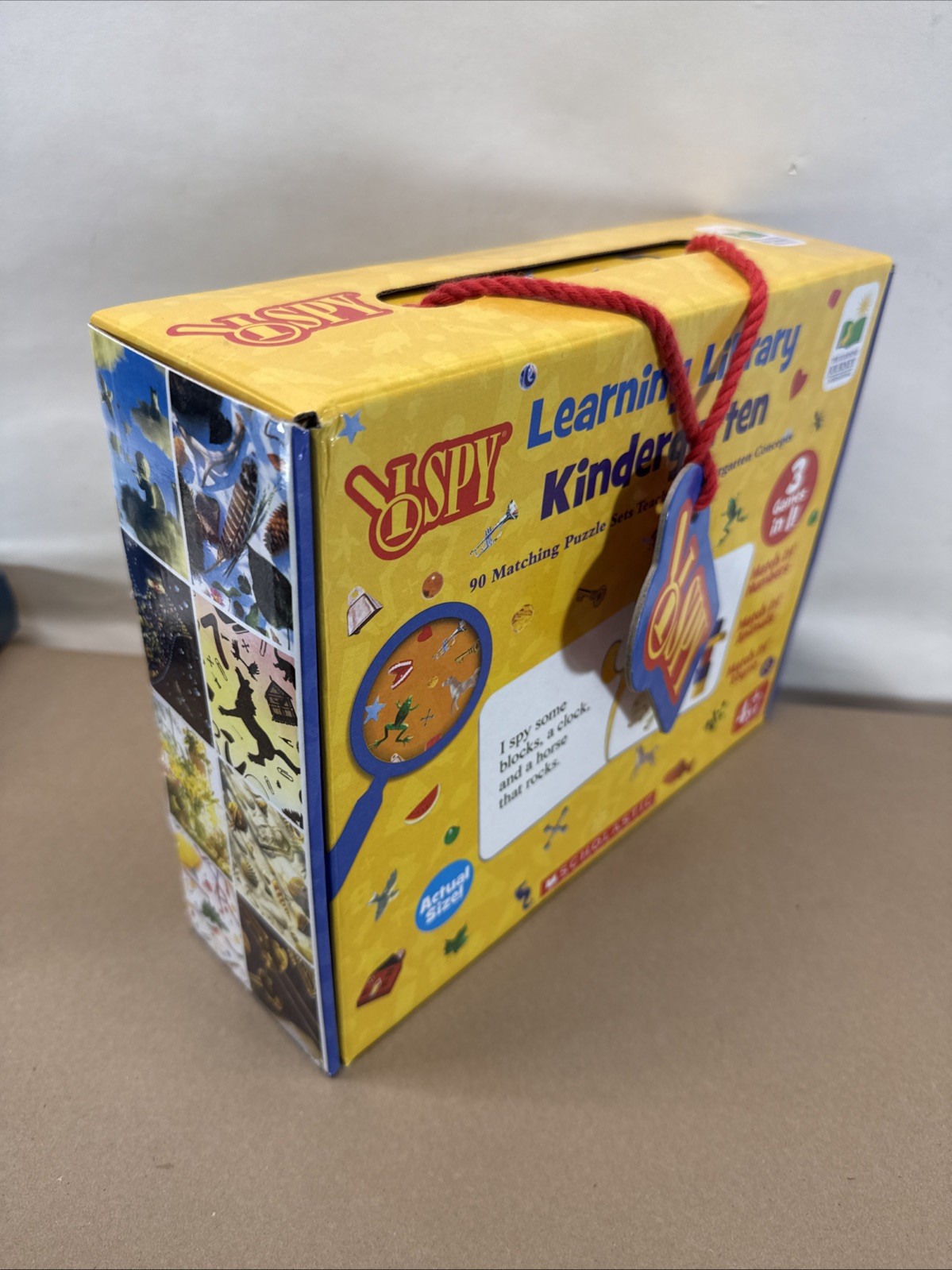 The Learning Journey Learning Library – I SPY – Kindergarten – Ages 4+