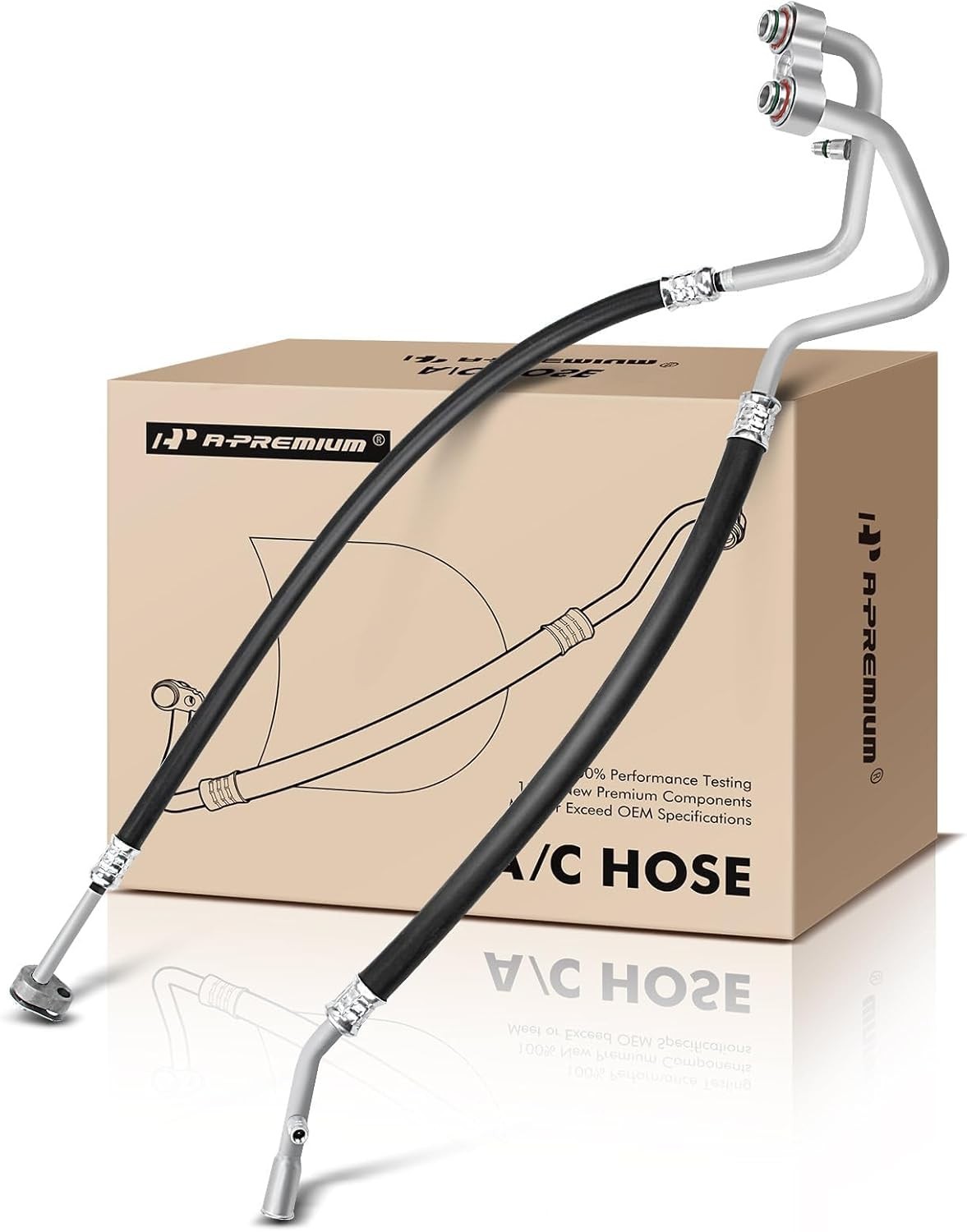 Automotive AC Hose Line Assembly Replacement for Dodge Ram Vehicles