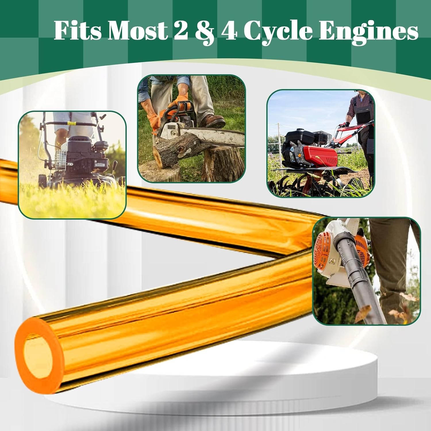 Premium TPU Fuel Line Kit 3 Sizes (3mm ID/5mm OD, 5mm ID/8mm OD, 6mm ID/9mm OD),
