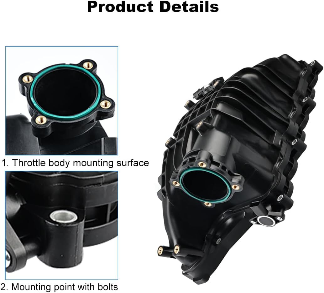 Intake Manifold Compatible with 2014-2019 Jeep Grand Cherokee 2014-2018 Ram 1500