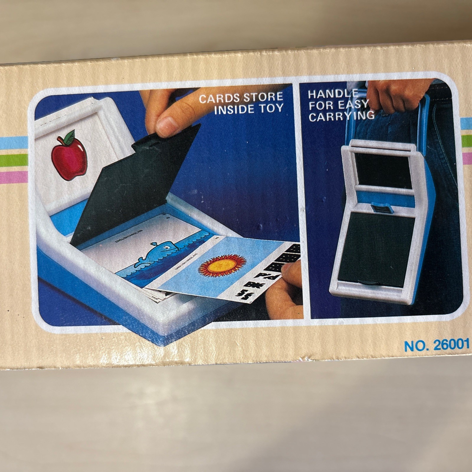 Magic Match Automatic Flash Card Machine Homeschool 1982 NEW In Orig. Box VTG