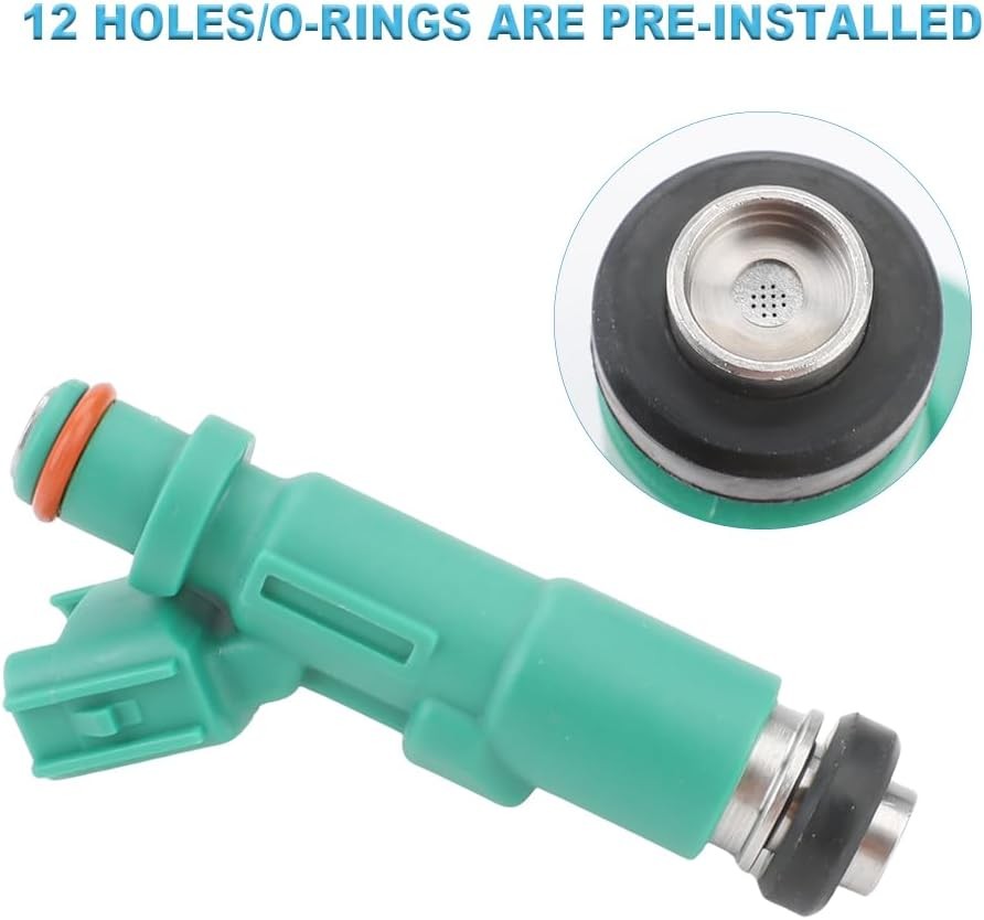 JDMON Fuel Injectors Compatible with Scion xA xB L4 1.5L 2004-2006 Compatible