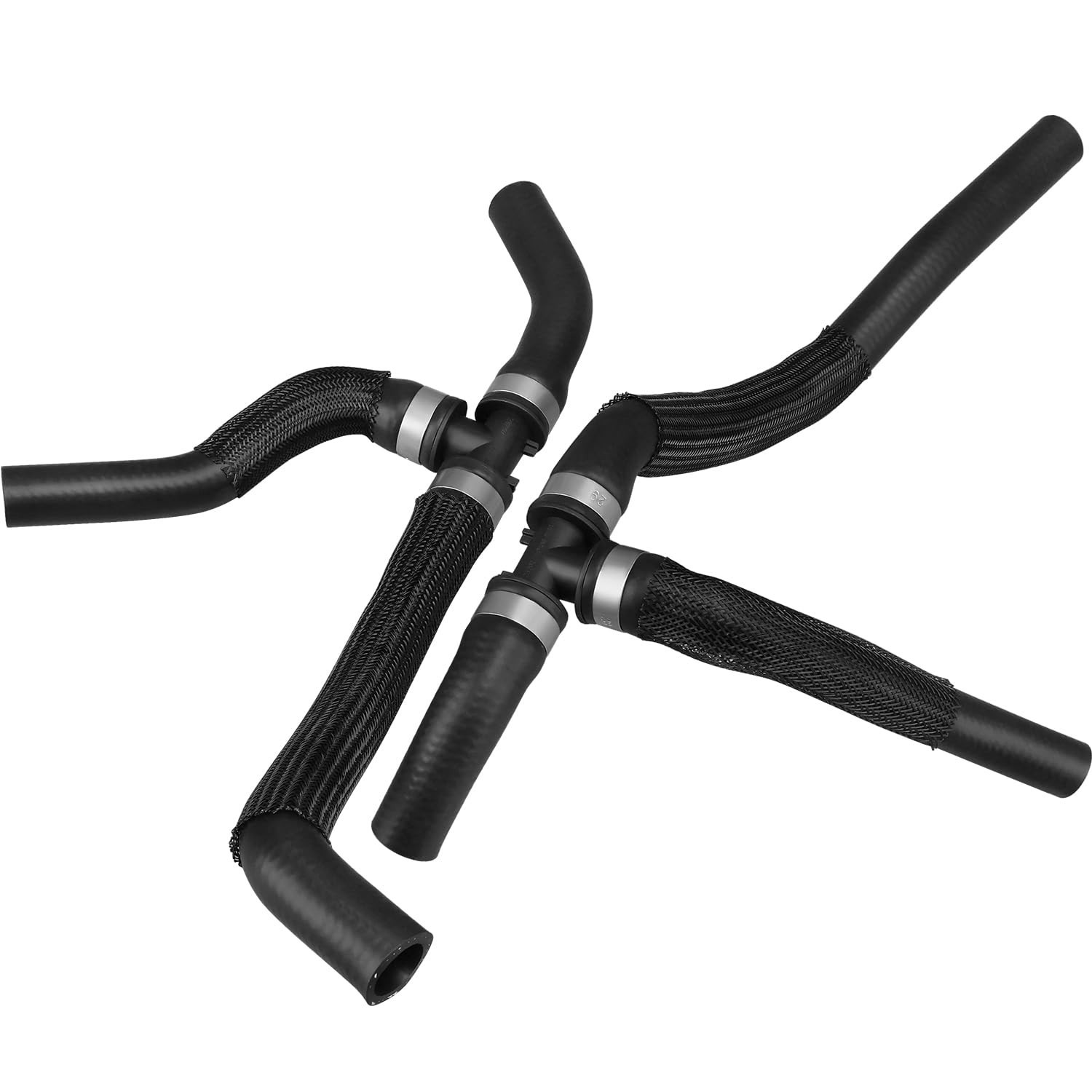 HVAC Inlet and Outlet Heater Hose Compatible with Explorer 3.5L 2011-2019 Pol…