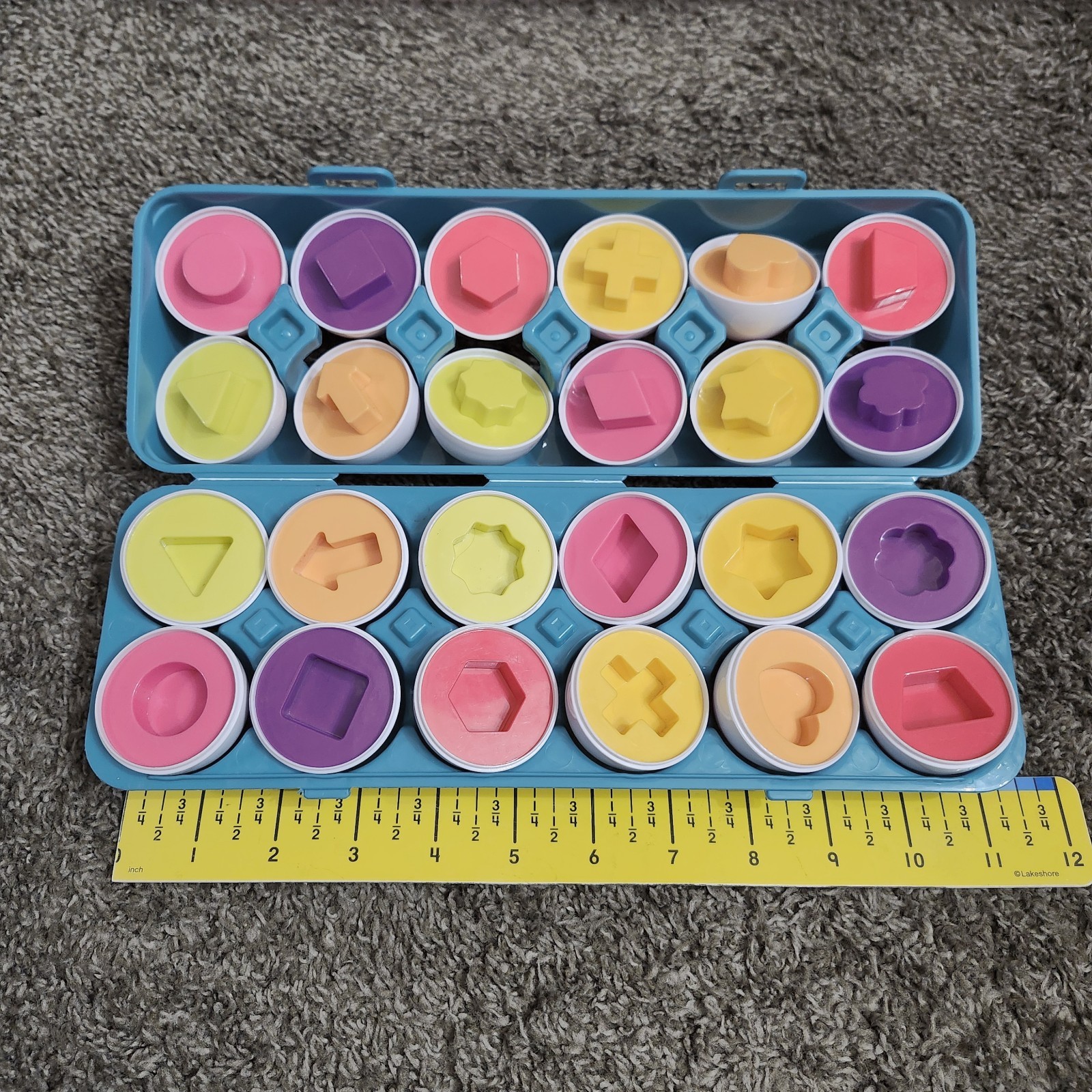 Matching Eggs Toys Color & Shape Recognition Sorter Puzzle