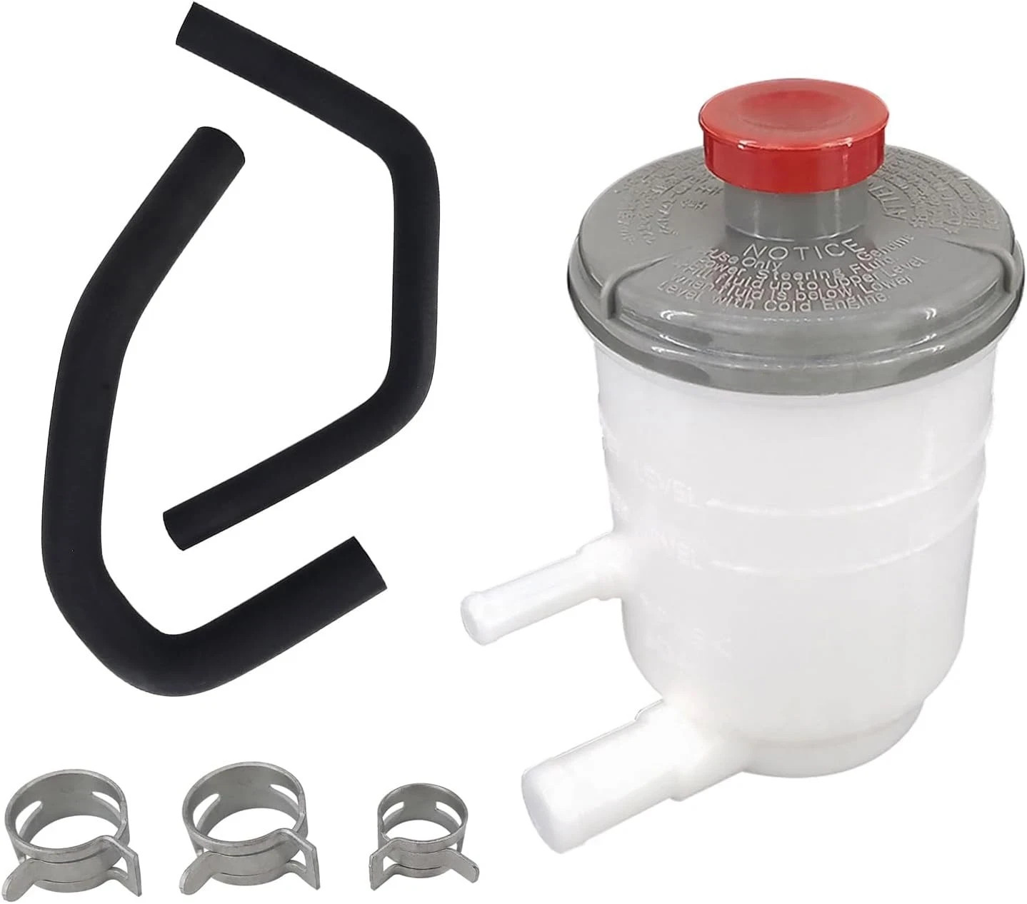 Power Steering Reservoir & Suction Line Hose & Return Line Hose Compatible with