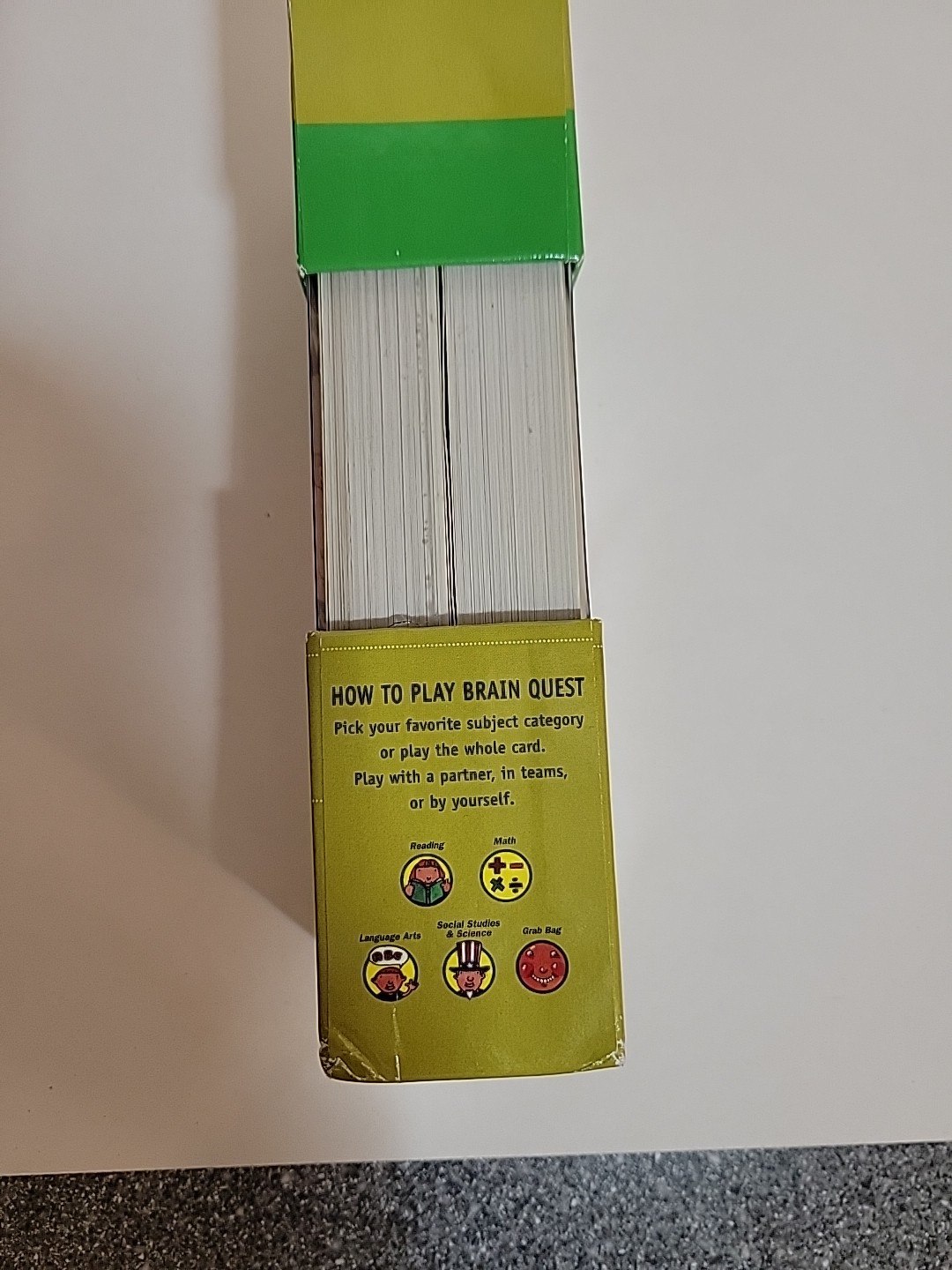 Brain Quest Grade 1 Age (6-7) Trivia Cards By Workman