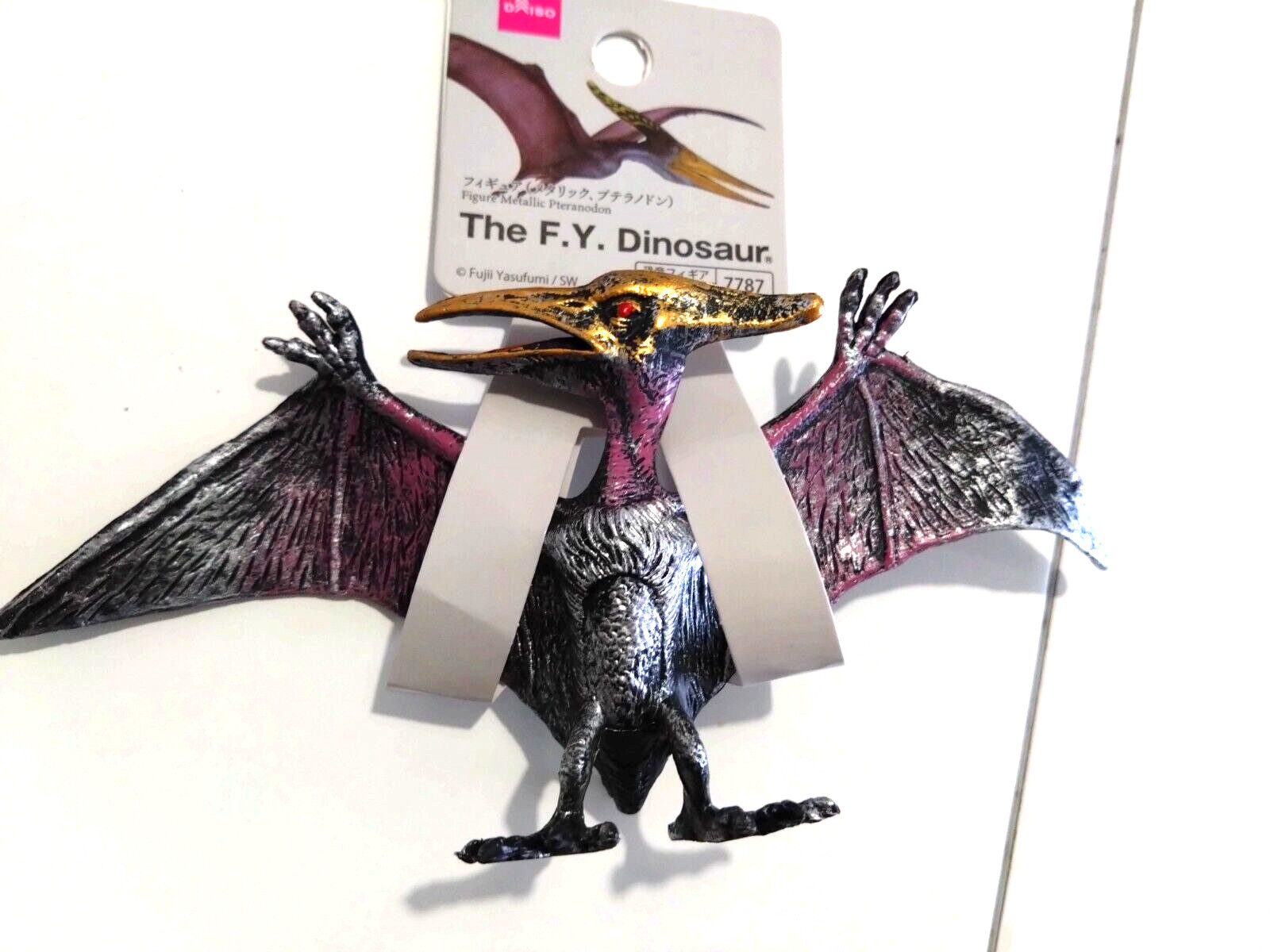 Figure, The F,Y, Dinosaur Metallic Pteranodon, Daiso, ABS resin, approx. 16cm