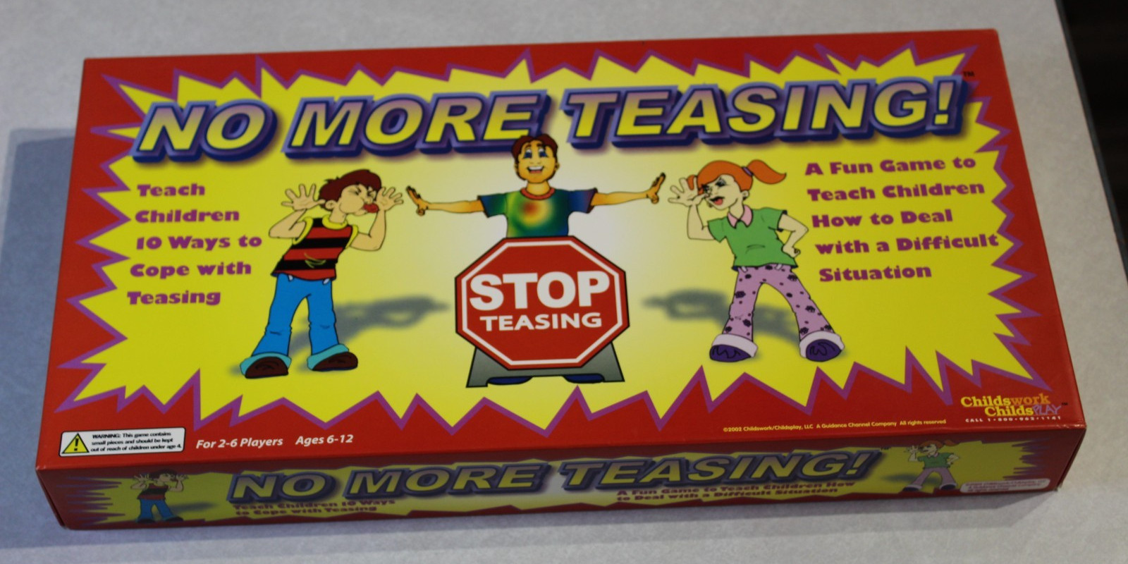 Homeschool Childswork/Childsplay No More Teasing Student Interactive Board Game