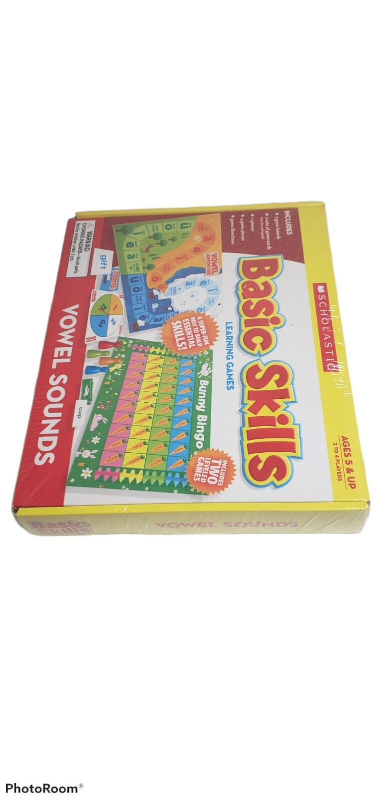 Basic Skills Learning Games Vowel Sounds by Scholastic