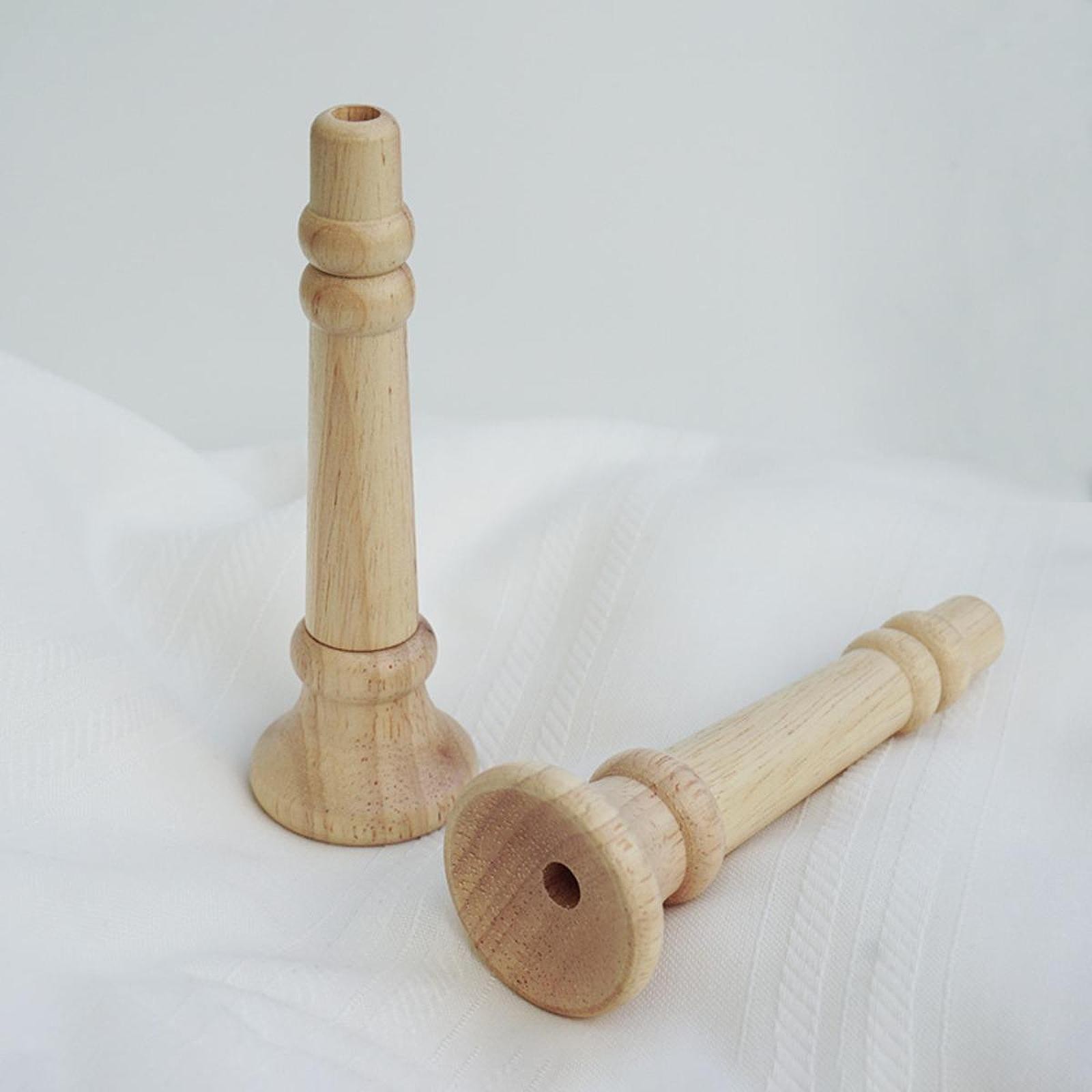 Wooden Trumpet Small Speaker Pretend Play Funny Music Sound Instrument for