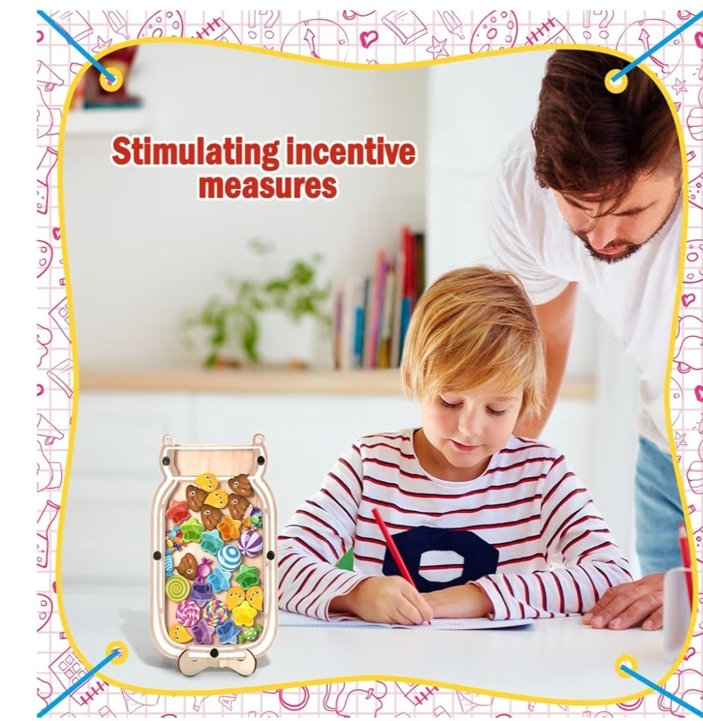 Reward Jar Set Kids Positive Reinforcement Reward Based Behavior Modification