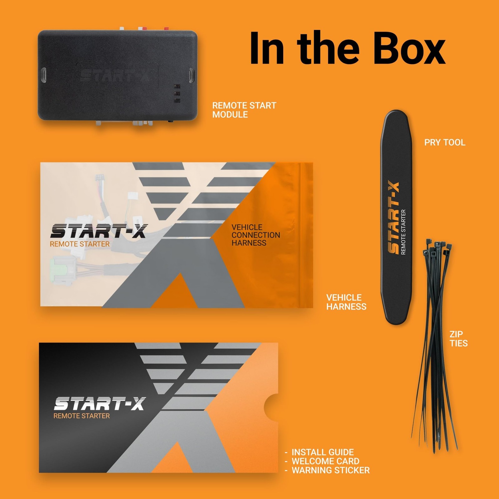 Start-X Remote Starter Kit for Toyota Prius (2010, 2011, 2012, 2013, 2014, 20…