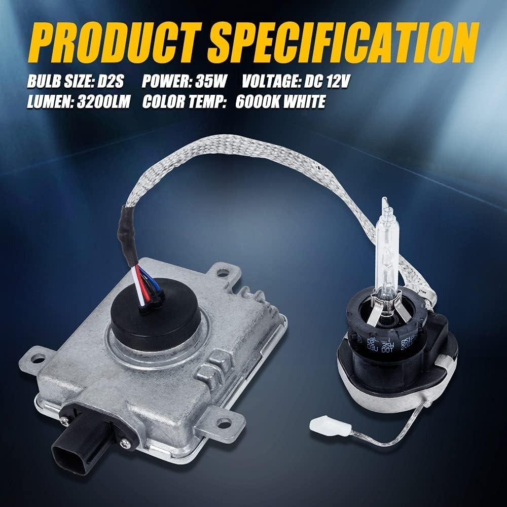 RANSOTO W3T19371 Xenon HID Headlight Ballast Compatible with Acura TL TSX ZDX MD