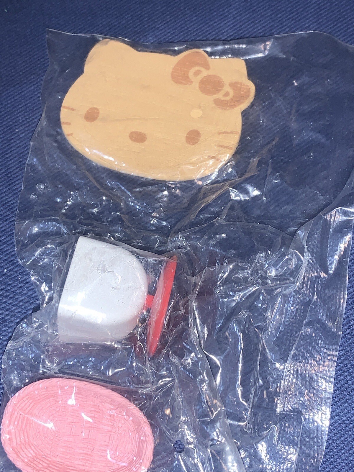 Vintage 2009 Re-Ment Hello Kitty I Love Cooking Bread Spaghetti Mini Figures