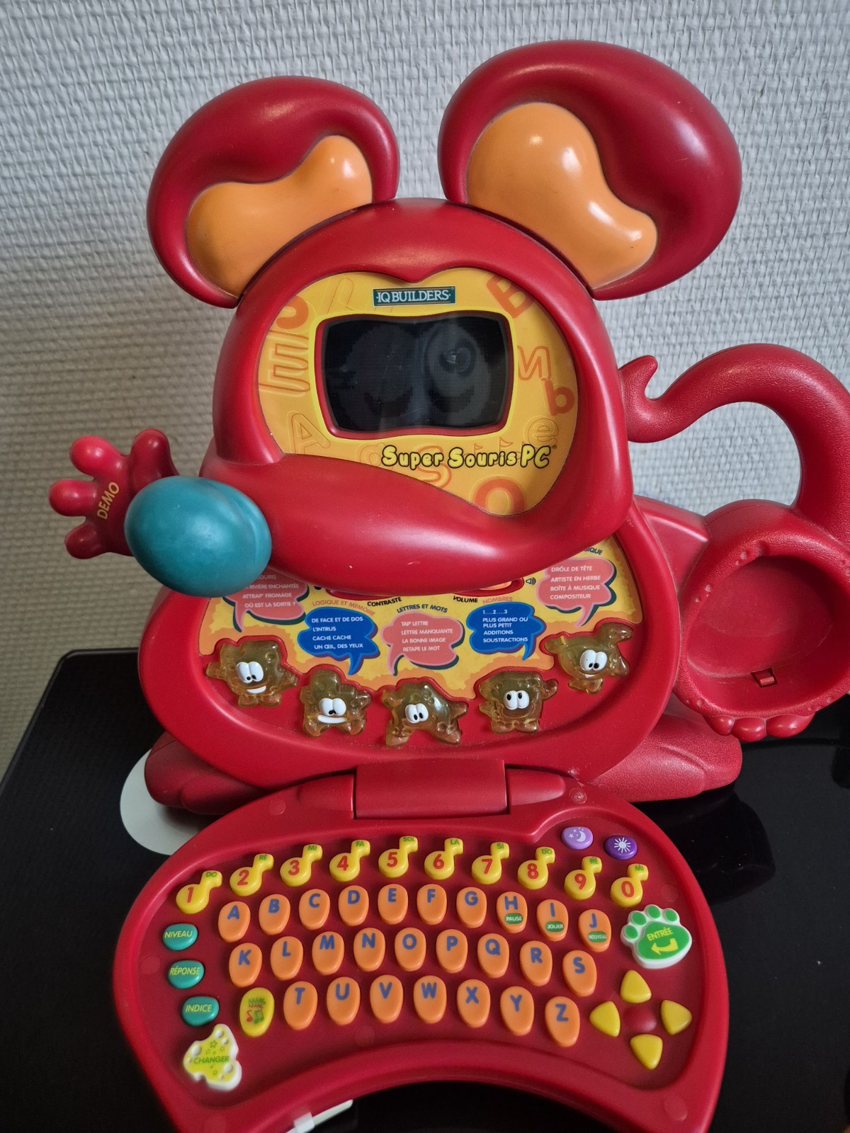 super mouse pc iq builders educational toy vintage