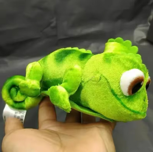 15cm Pascal Chameleon Plush Doll Magnet Soft Stuffed Toy Kids Gift Home Decor