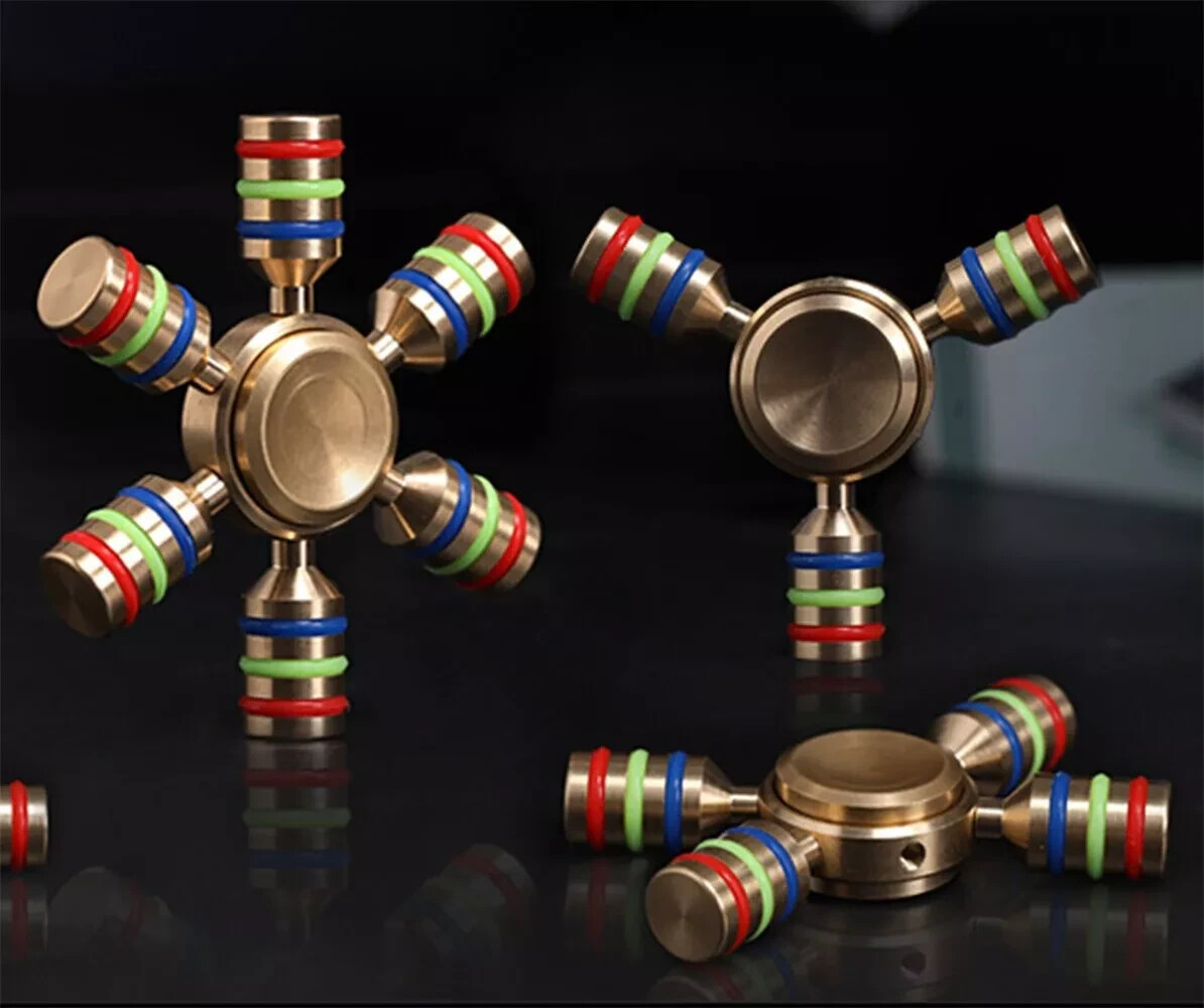 Metal Fidget Spinner Toy Hand Spinner Perfect for Anxiety & Stress Relief