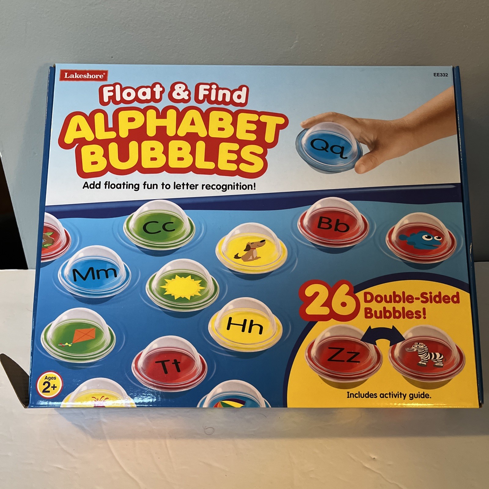 Float & Find 26 Alphabet double sided Bubbles Lakeshore Educational #170
