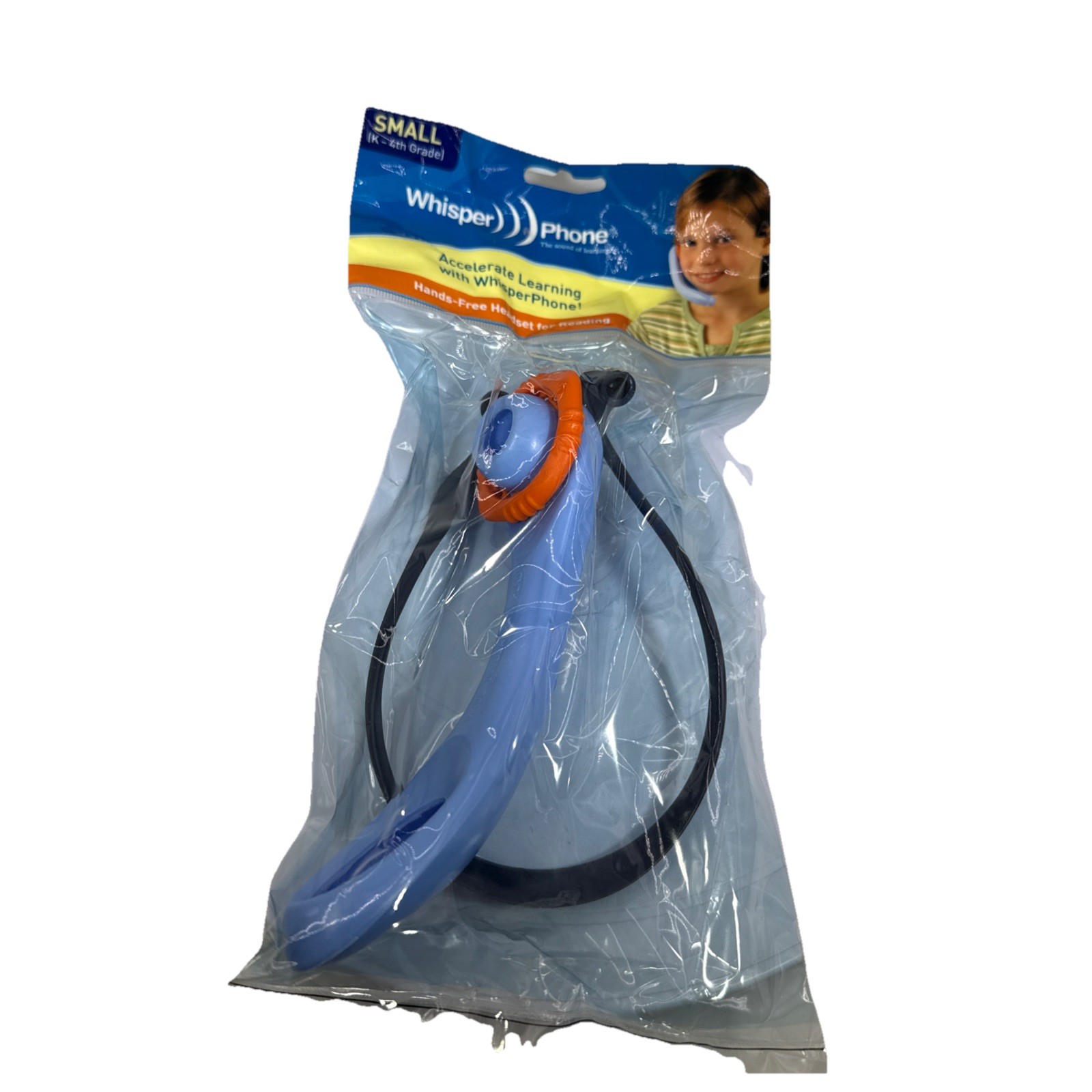 Harebrain WhisperPhone Solo Language Grade K-4th Size Small – Brand New