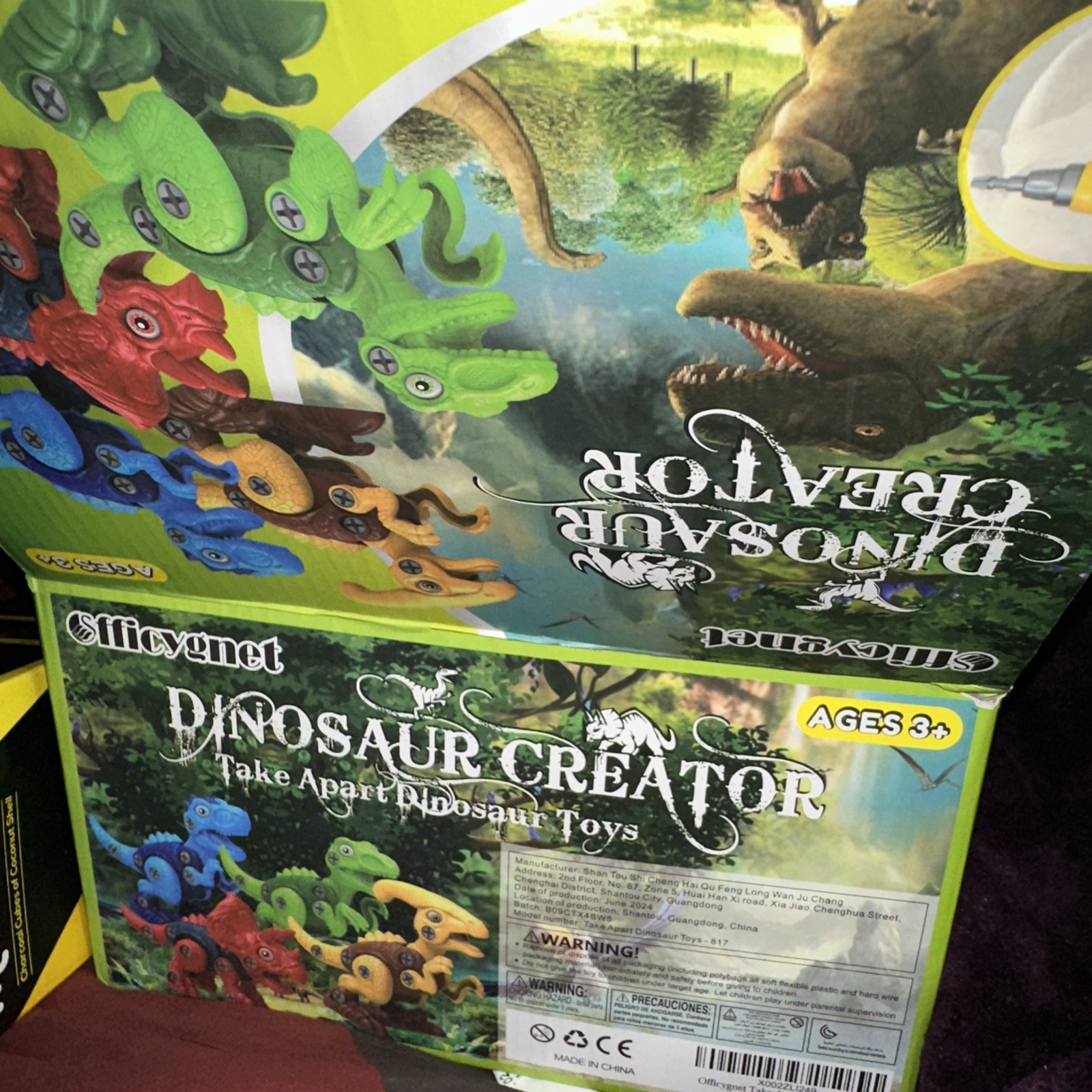 Dinosaur Creator – Dinosaur STEM Toy – Build you own Dinosaurs
