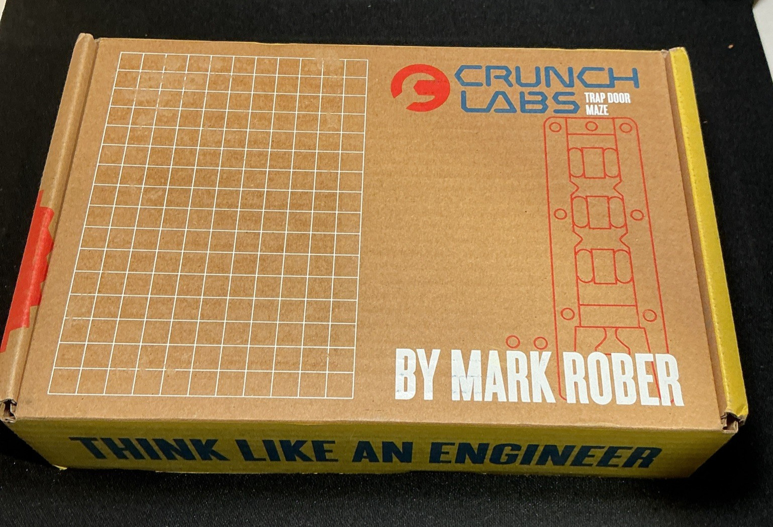 Crunch Labs By Mark Rober S.T.E.M. Build Box Trap Door Maze Think Like Engineer