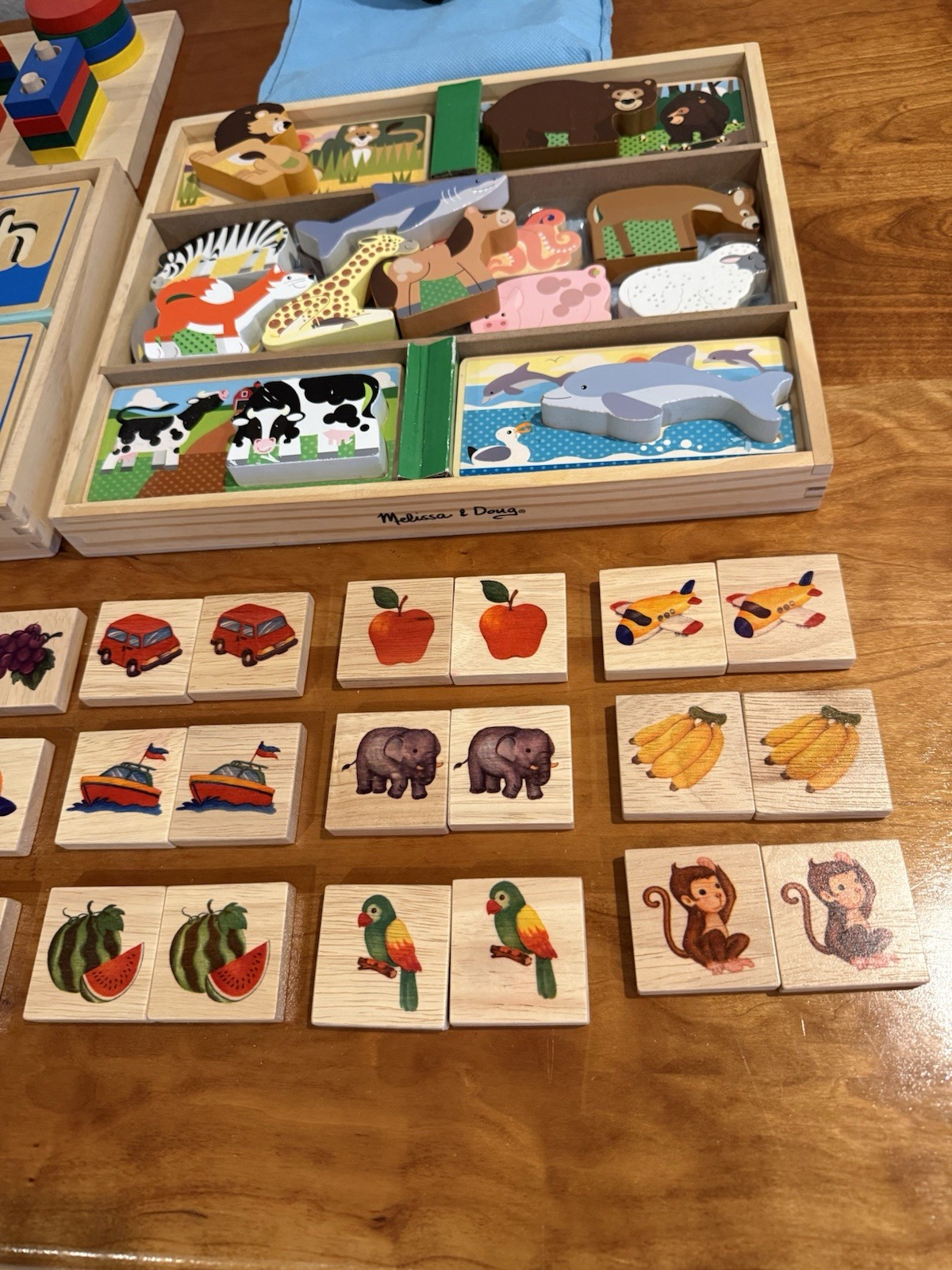 Large set of children’s educational play toys, activities, games, vintage & new