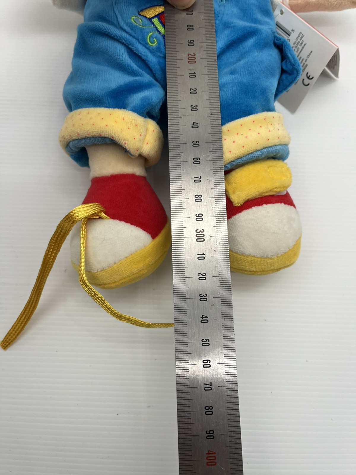 Russ Berrie ZIPPETY Teach Me to Dress Boy 12″ Plush Zippers Shoelaces Buttons