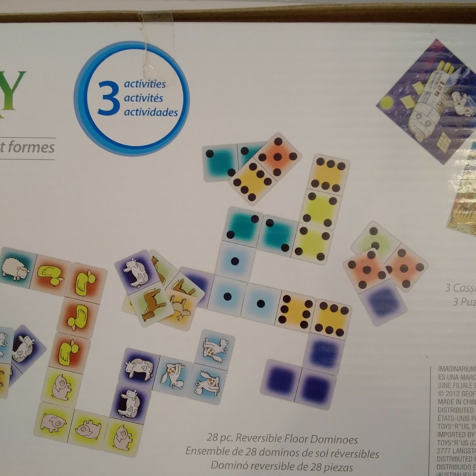 Imaginarium Discovery 73 Piece Colors & Shapes Learning Pack 3 Activities NIB