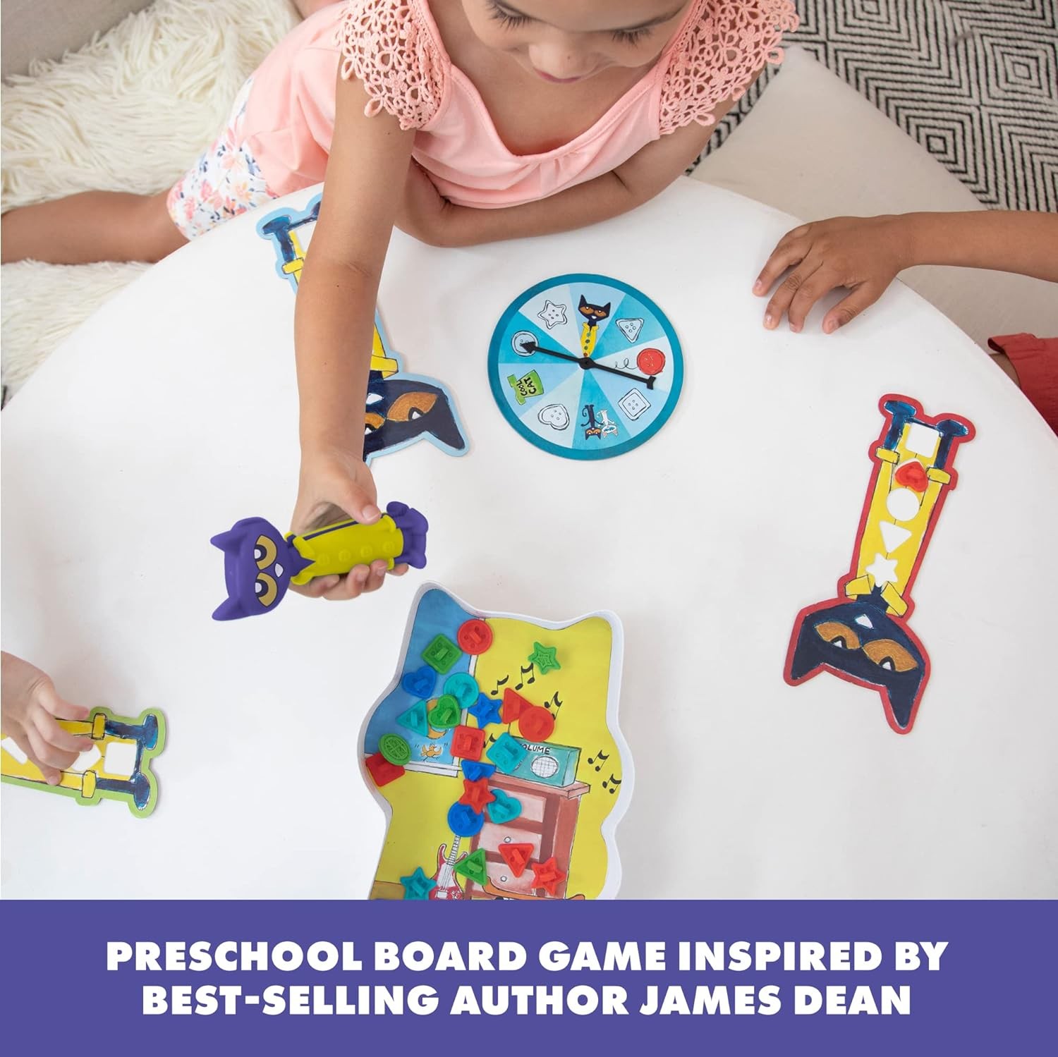 Educational Insights Pete The Cat I Love My Buttons Game