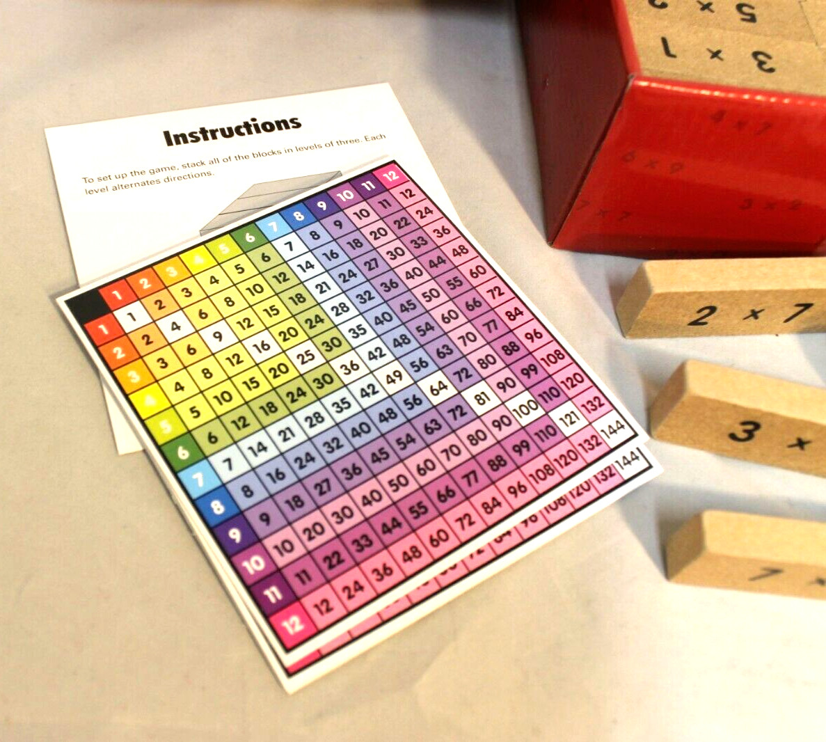 Multiplication Building Blocks, Educational, LEARN365 GRADES 3-5 Homeschool VG